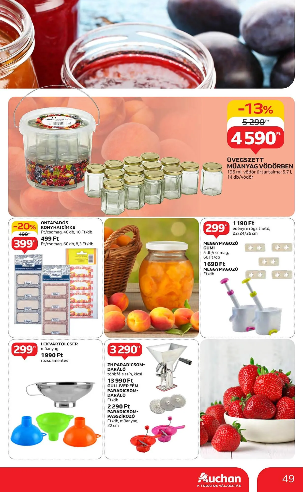 Katalógus Auchan akciós újság május 8.-tól május 14.-ig 2025. - Oldal 49