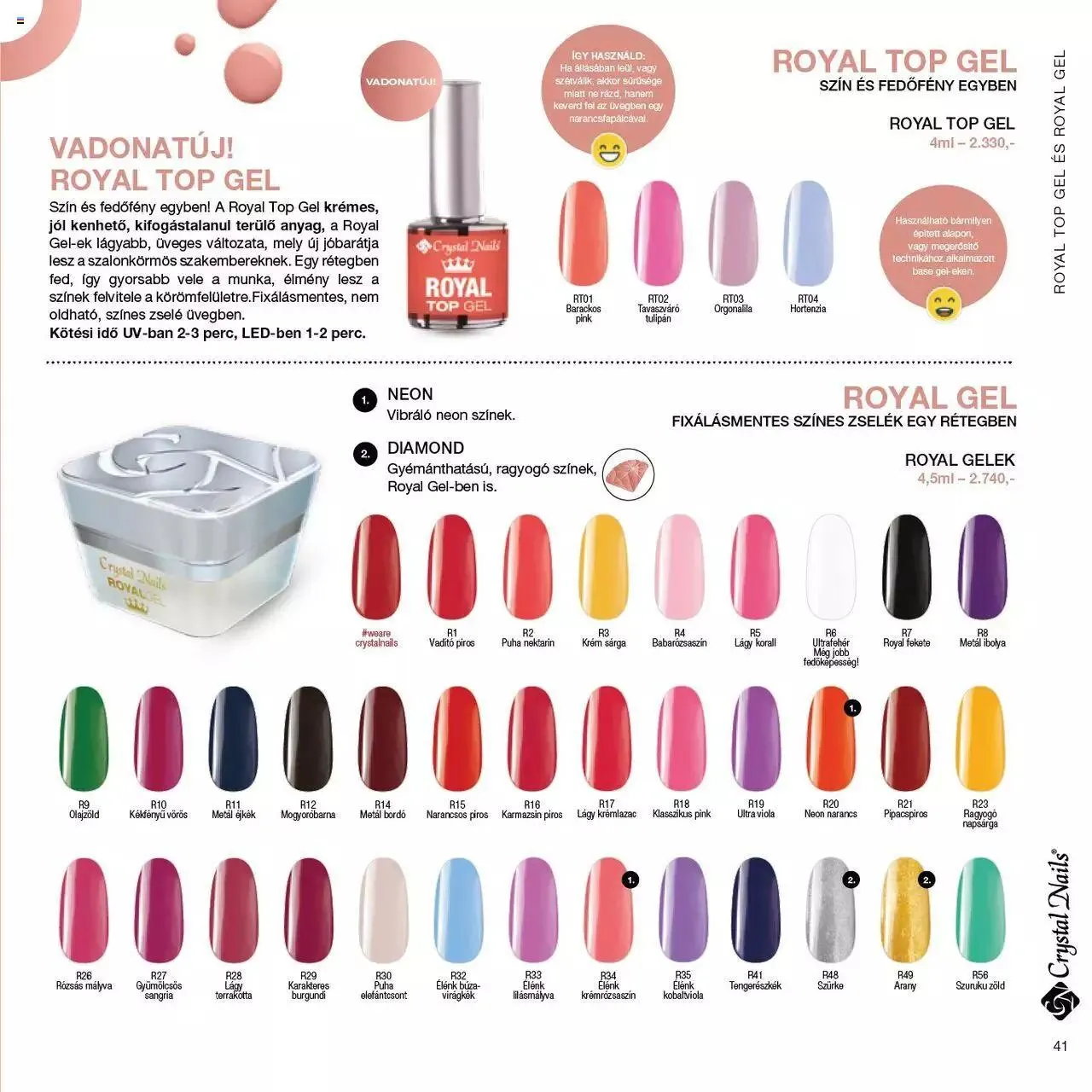 Katalógus Crystal Nails - Nagykatalógus 2023/24 március 6.-tól december 31.-ig 2023. - Oldal 41