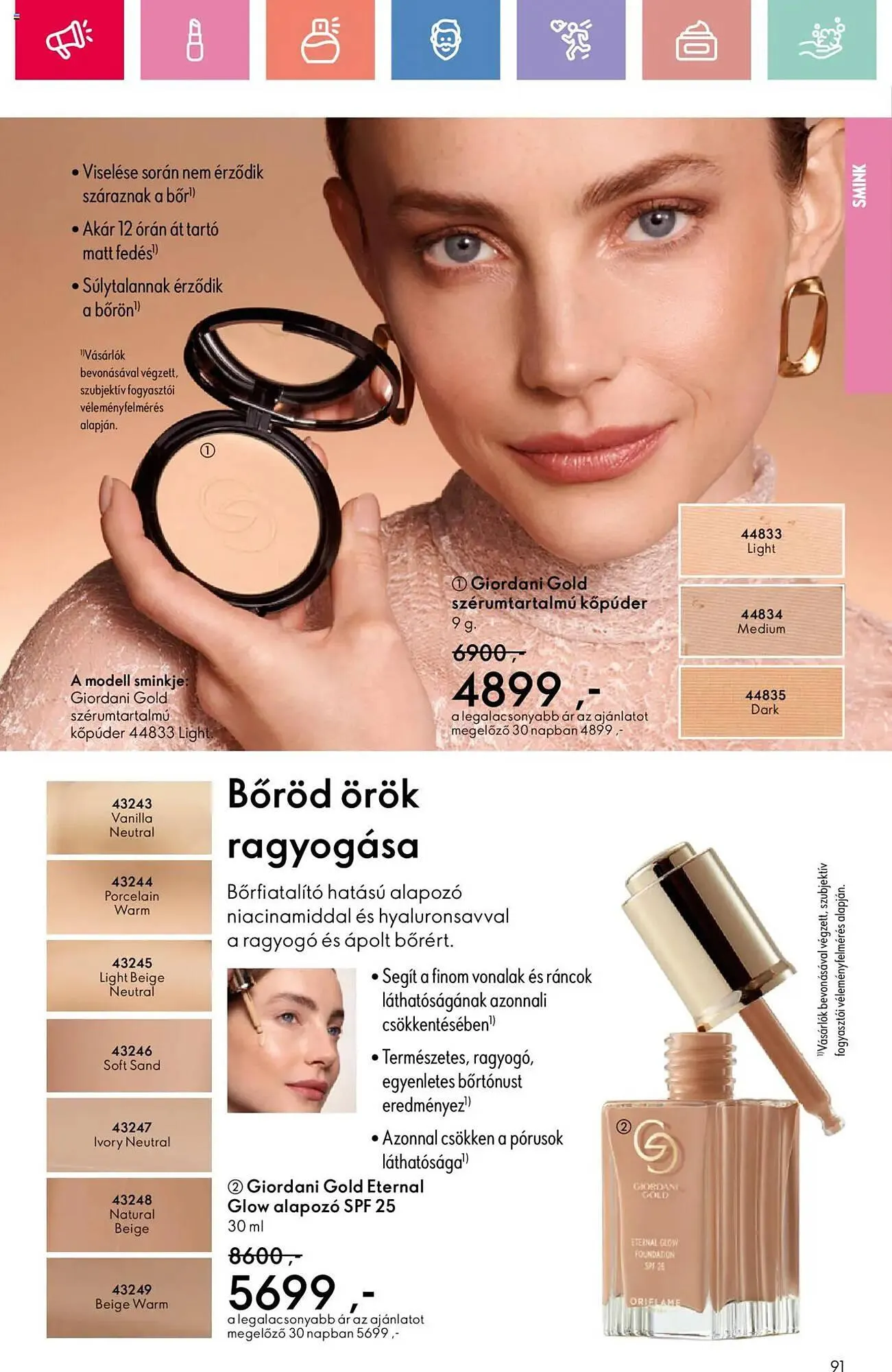 Katalógus Oriflame akciós újság július 27.-tól augusztus 16.-ig 2025. - Oldal 91