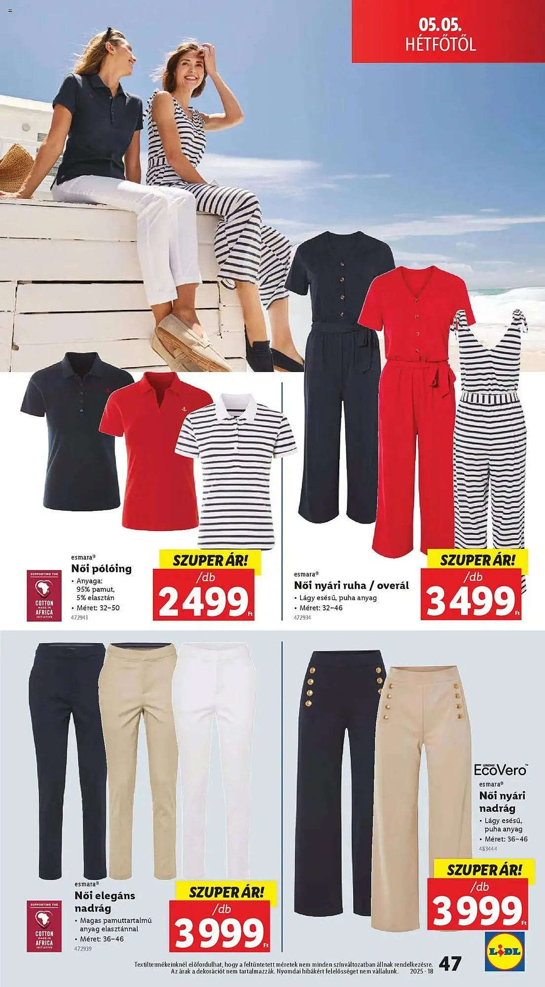 Katalógus Lidl akciós újság április 30.-tól május 7.-ig 2025. - Oldal 47