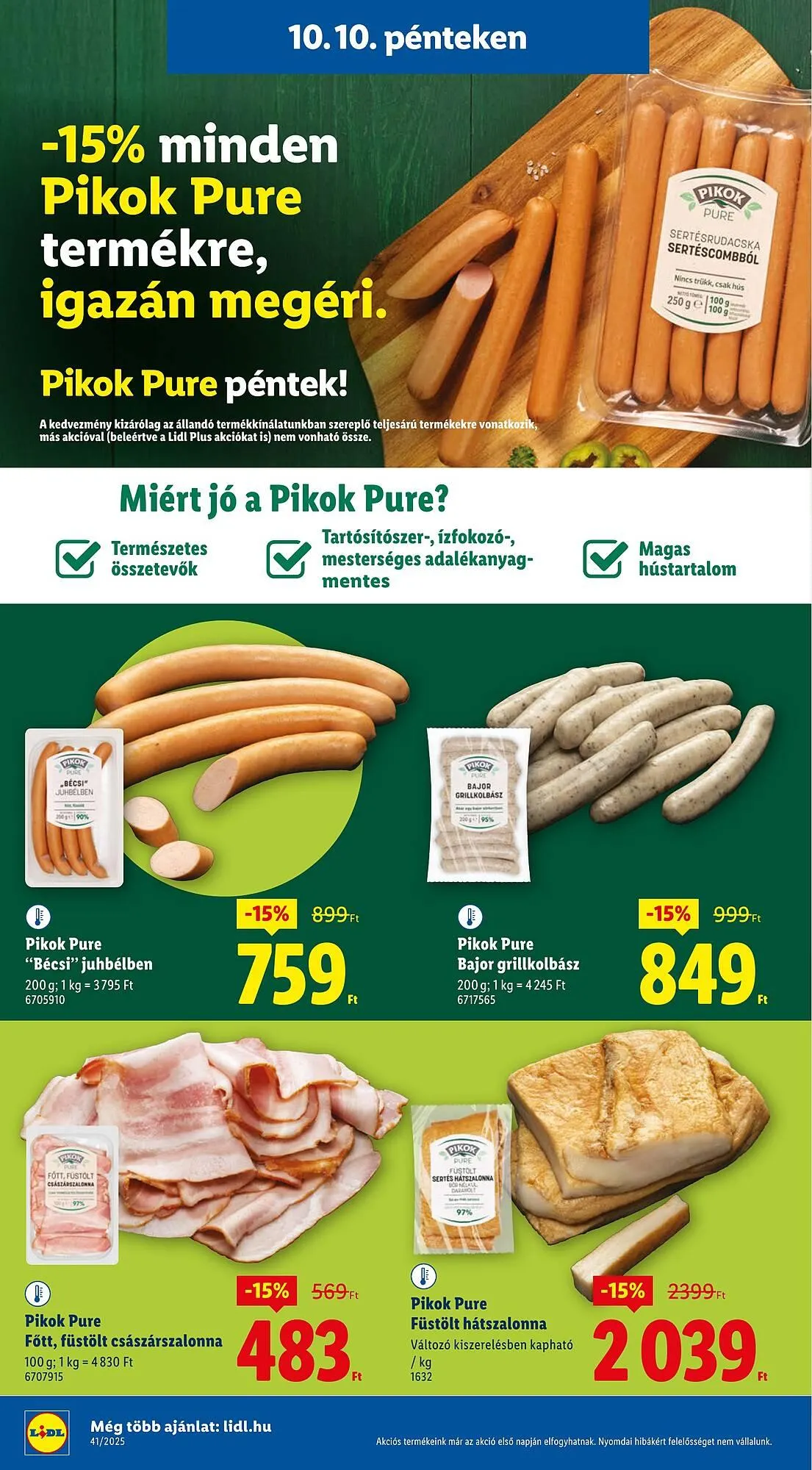 Katalógus Lidl akciós újság október 9.-tól október 15.-ig 2025. - Oldal 38