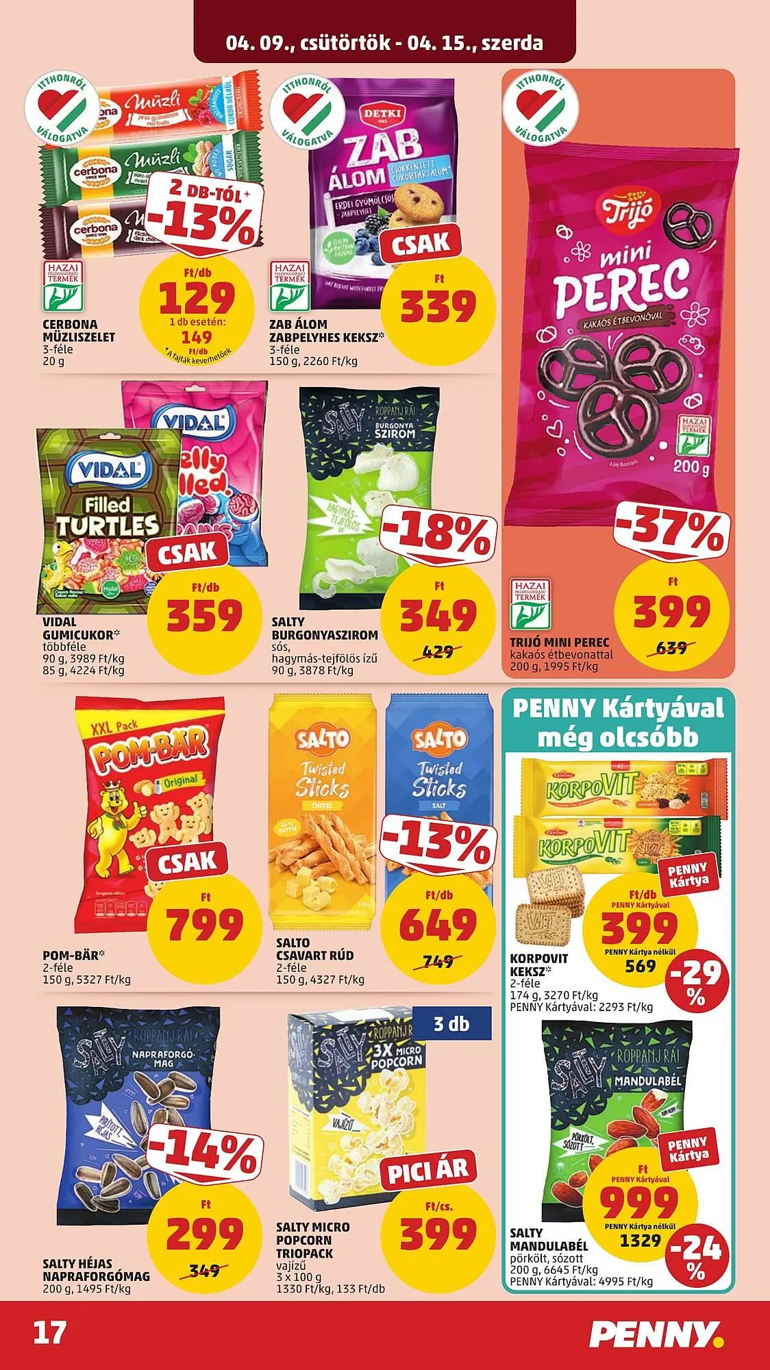 Katalógus PENNY akciós újság április 9.-tól április 15.-ig 2026. - Oldal 21