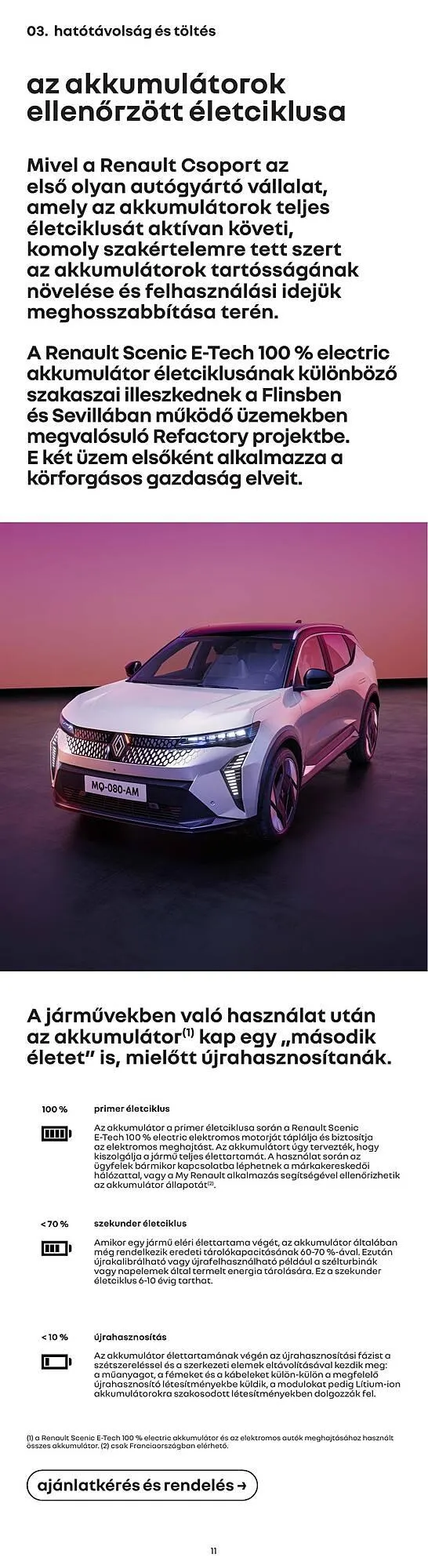 Katalógus Renault Scenic E-TECH akciós újság július 4.-tól december 31.-ig 2024. - Oldal 11