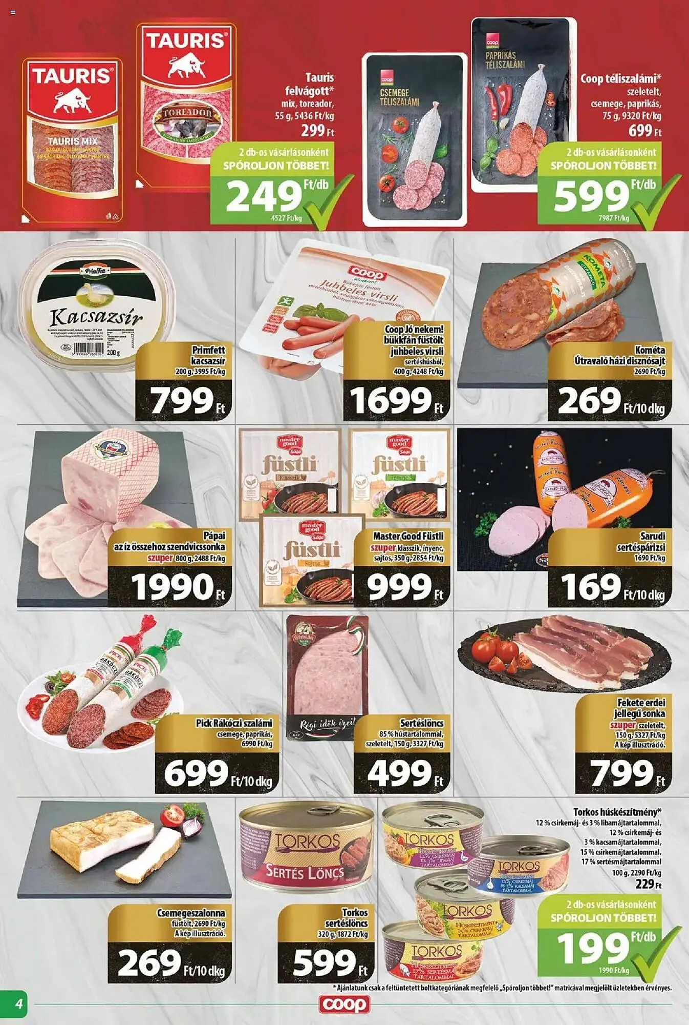 Katalógus Coop akciós újság március 27.-tól április 2.-ig 2025. - Oldal 4