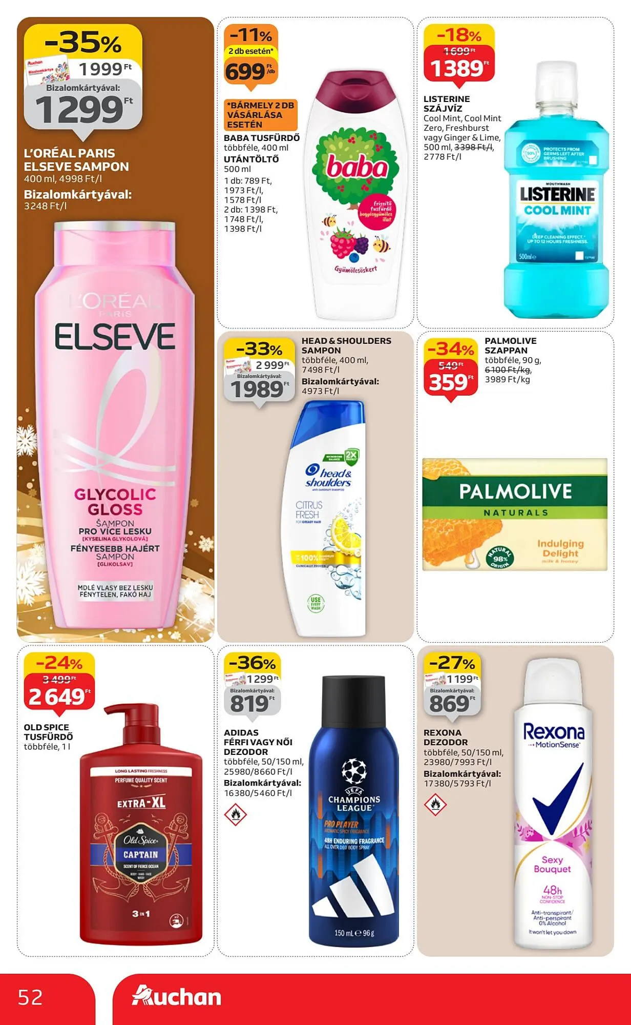Katalógus Auchan akciós újság december 4.-tól december 10.-ig 2025. - Oldal 52