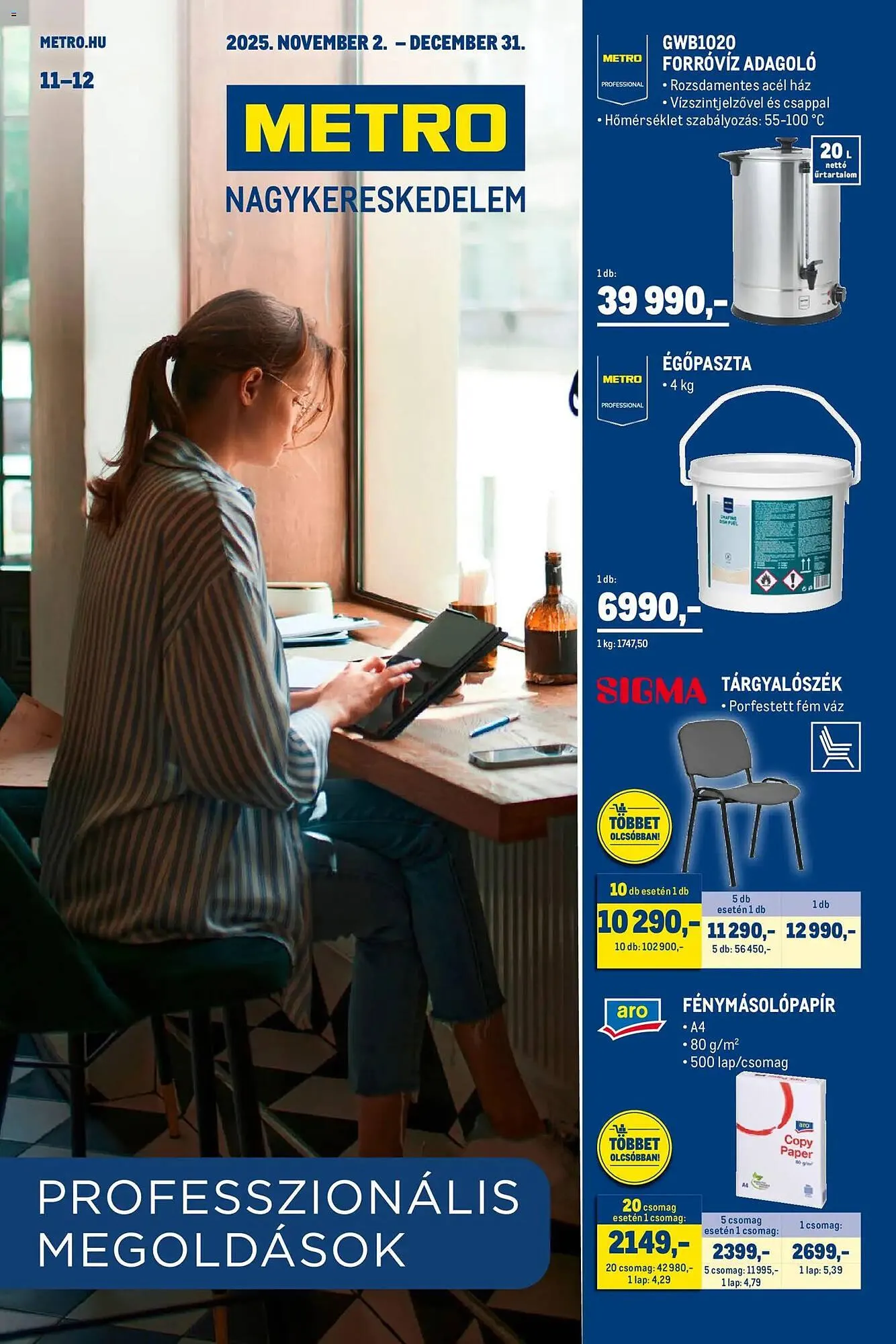 Metro akciós újság - 1