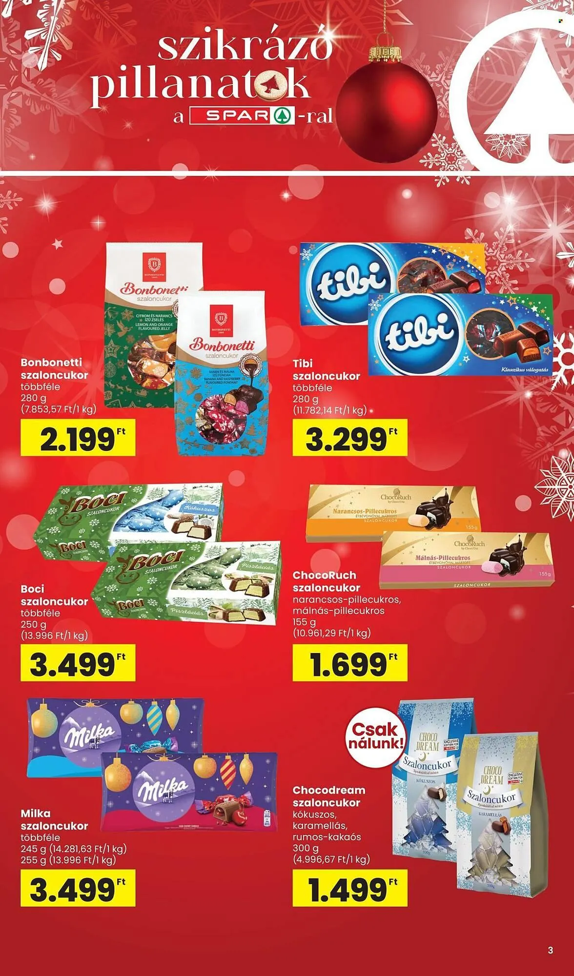 Katalógus Spar akciós újság november 6.-tól december 30.-ig 2025. - Oldal 3