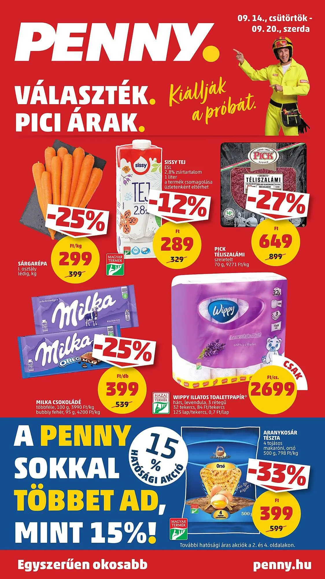 Katalógus PENNY akciós újság szeptember 14.-tól szeptember 20.-ig 2023. - Oldal 1