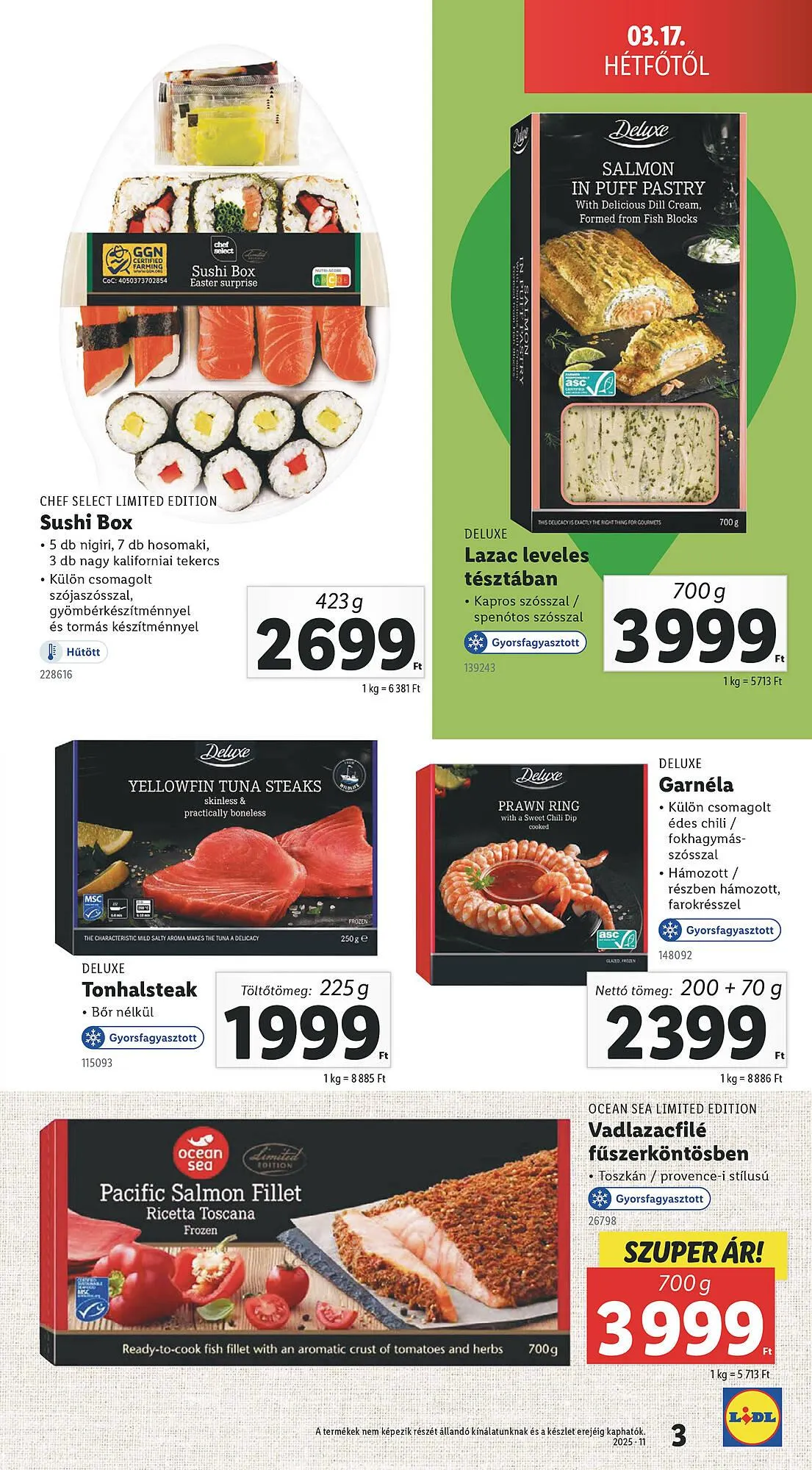 Katalógus Lidl akciós újság március 17.-tól április 20.-ig 2025. - Oldal 3