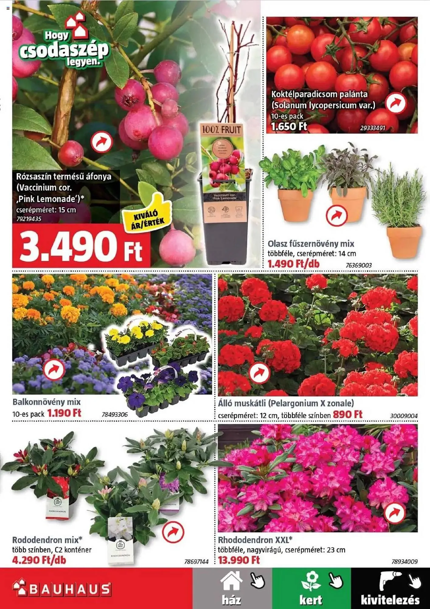 Katalógus Bauhaus akciós újság április 3.-tól május 6.-ig 2025. - Oldal 3