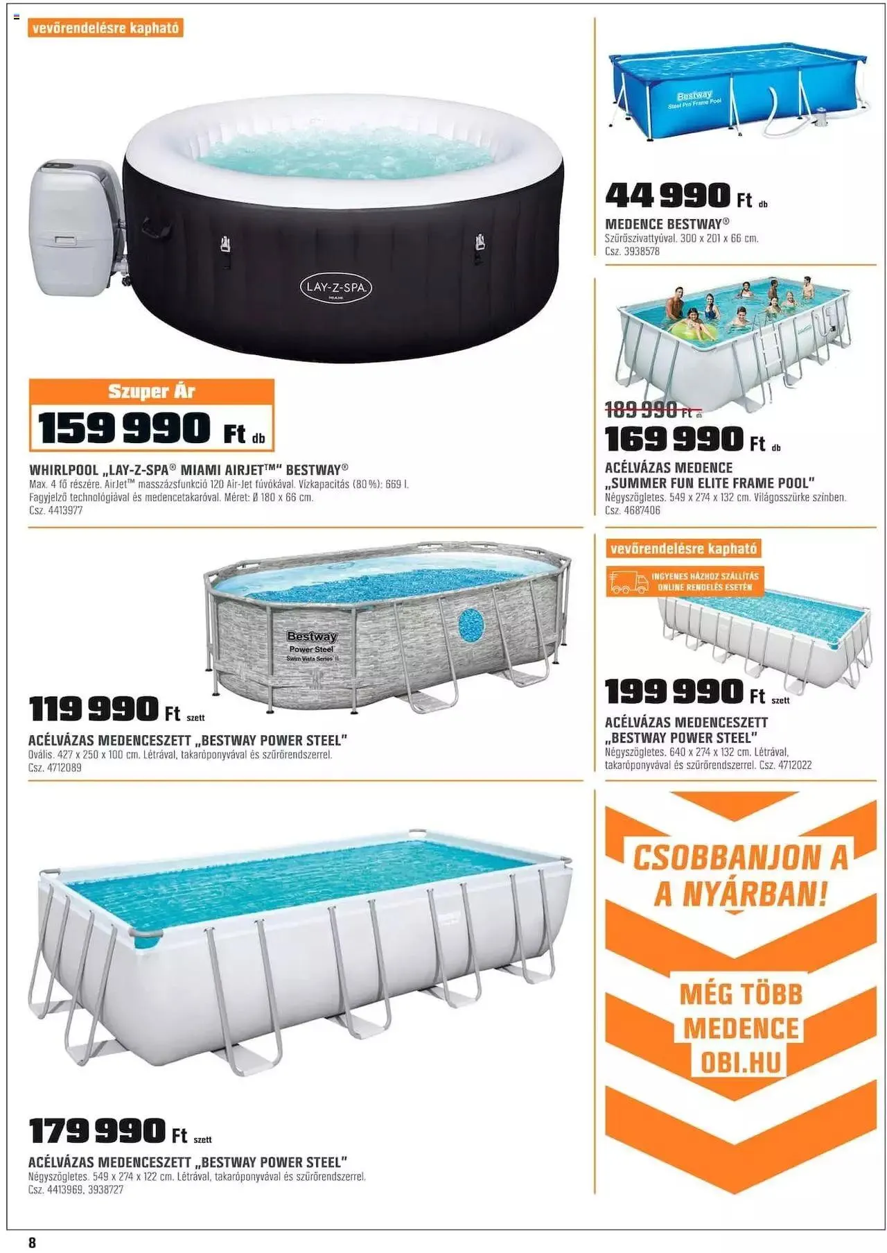 Katalógus OBI Akciós újság augusztus 12.-tól szeptember 3.-ig 2023. - Oldal 8