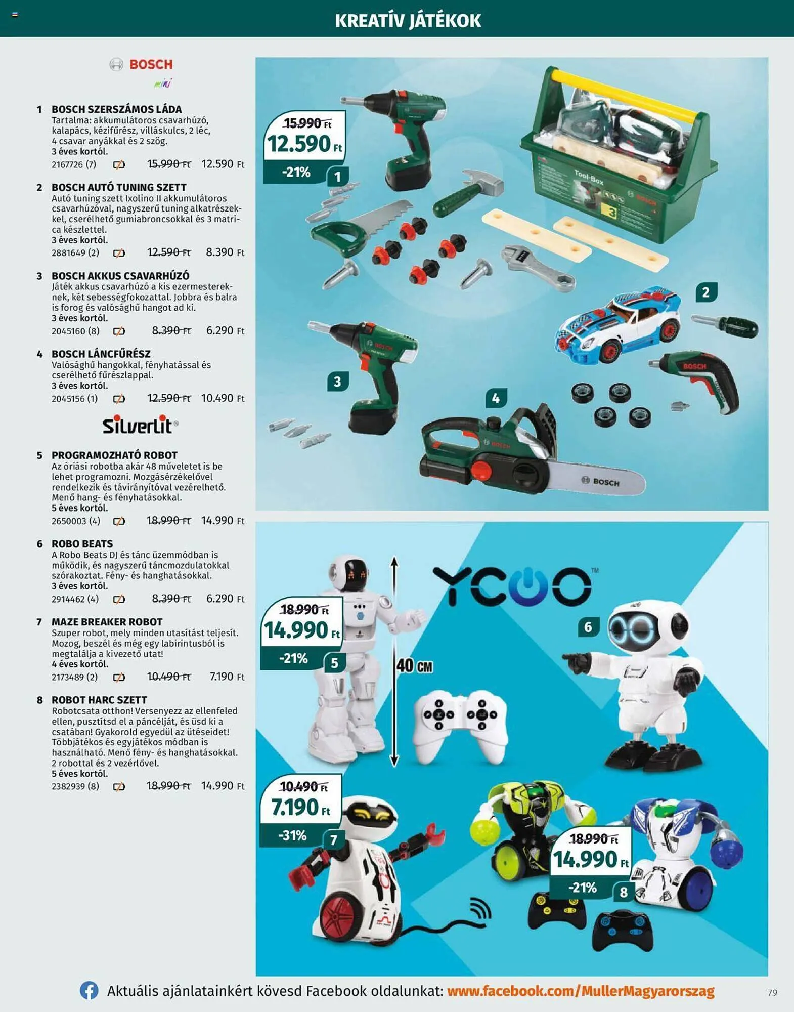 Katalógus Müller akciós újság október 30.-tól december 31.-ig 2023. - Oldal 79