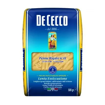 De Cecco Penne Rigate Durum Semolina Pasta 500 g