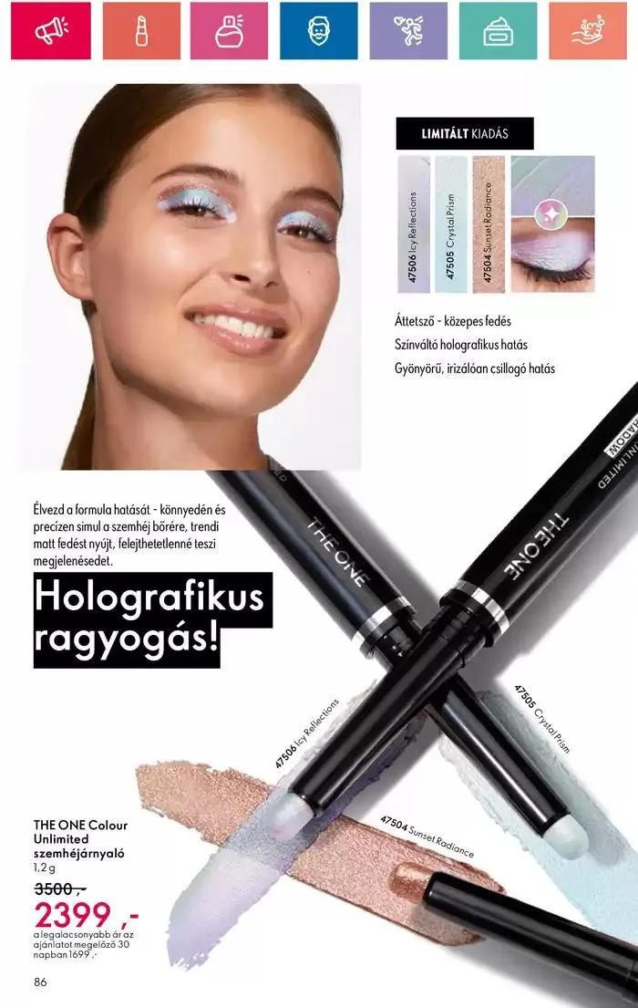 Katalógus ORIFLAME akciós december 29.-tól január 12.-ig 2025. - Oldal 86