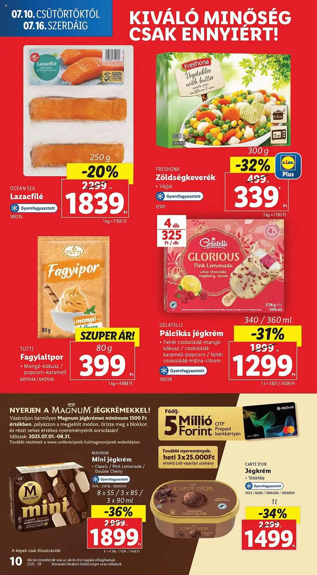 Katalógus Lidl akciós újság július 10.-tól július 16.-ig 2025. - Oldal 10