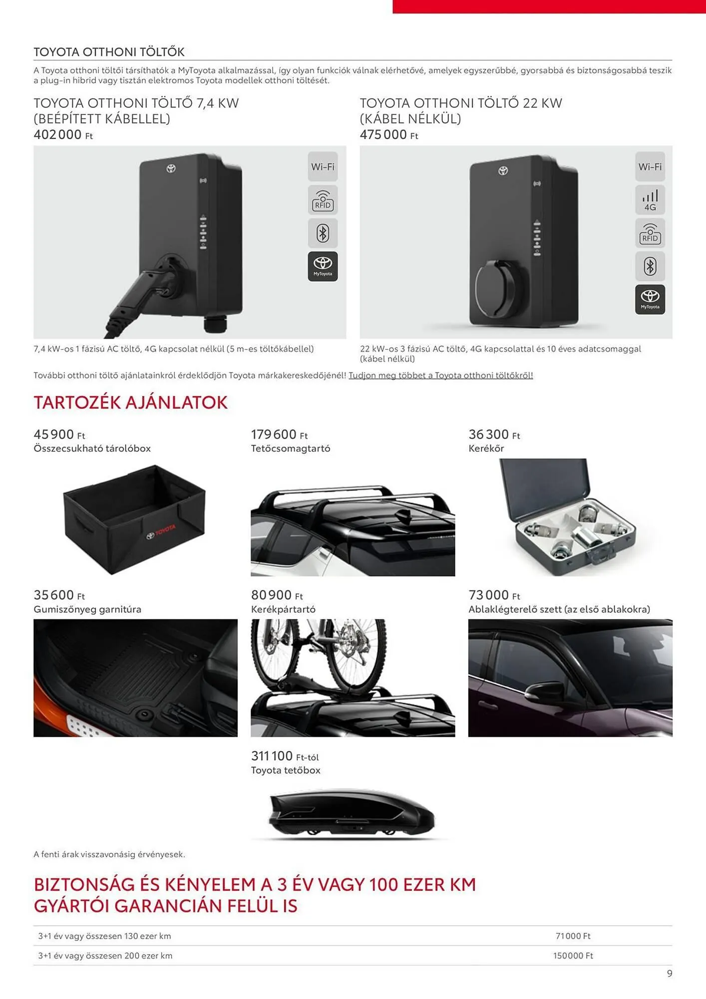Katalógus Toyota akciós újság október 14.-tól december 2.-ig 2025. - Oldal 9