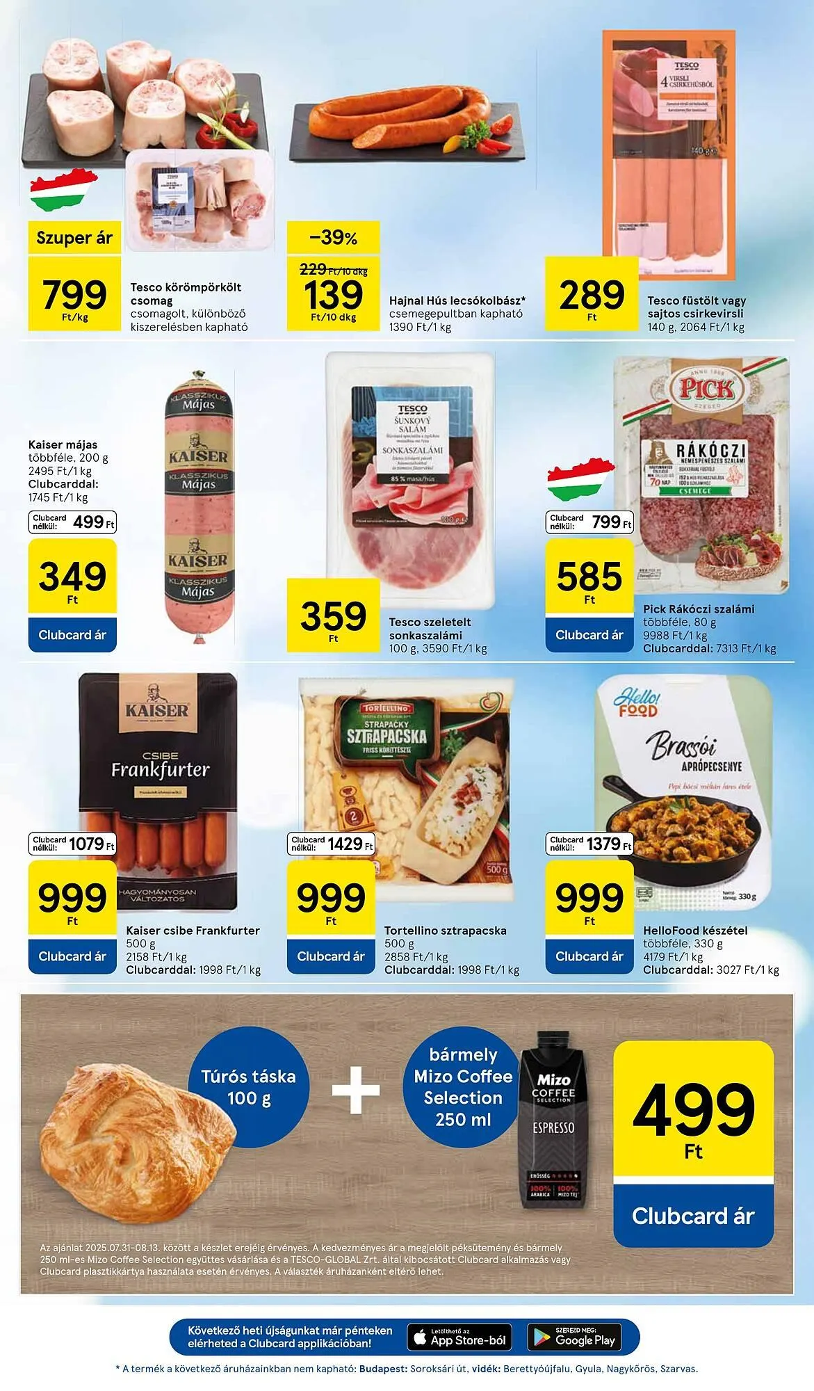 Katalógus Tesco akciós újság július 31.-tól augusztus 6.-ig 2025. - Oldal 3