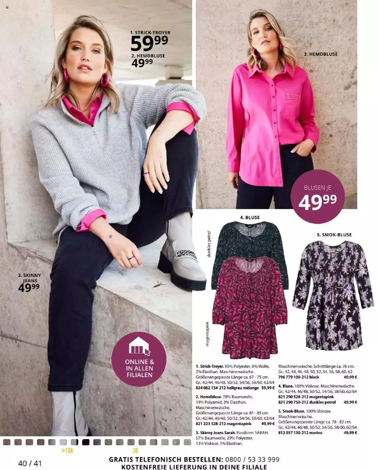 Katalógus Ulla Popken Akciós újság október 1.-tól október 31.-ig 2023. - Oldal 40