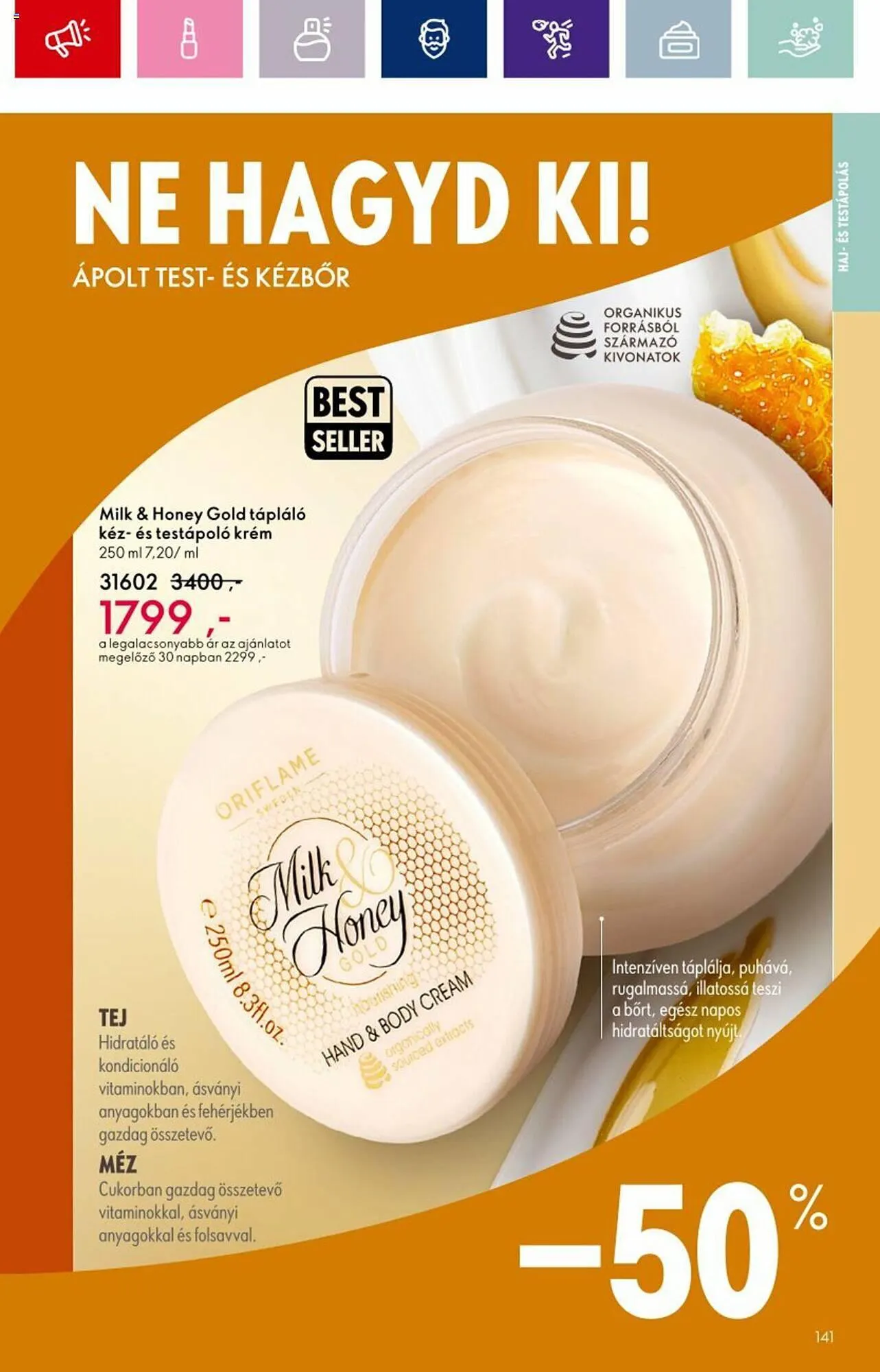Katalógus Oriflame akciós újság augusztus 30.-tól szeptember 19.-ig 2023. - Oldal 141