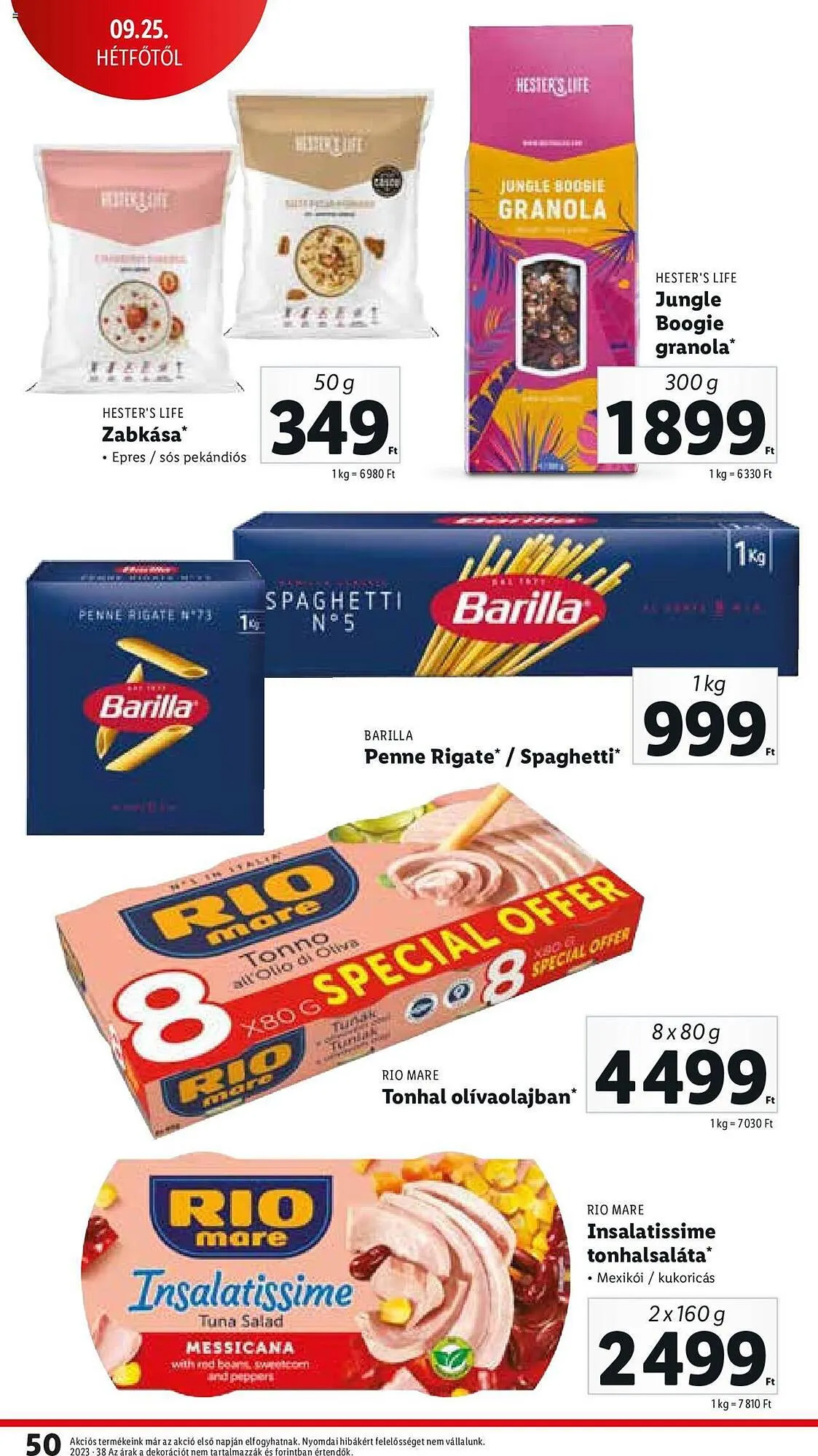 Katalógus Lidl akciós újság szeptember 21.-tól szeptember 27.-ig 2023. - Oldal 50