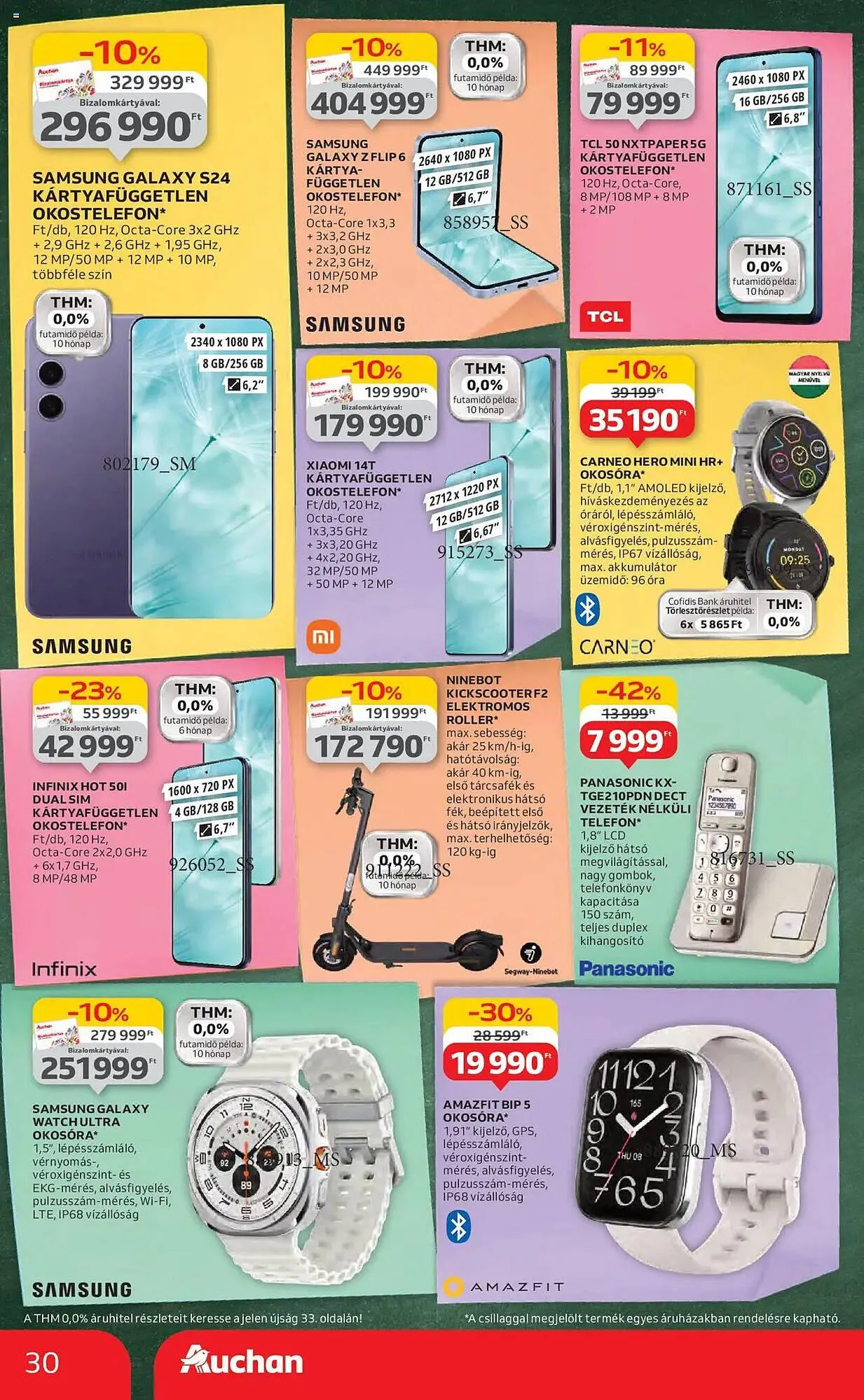 Katalógus Auchan akciós újság július 24.-tól augusztus 6.-ig 2025. - Oldal 30