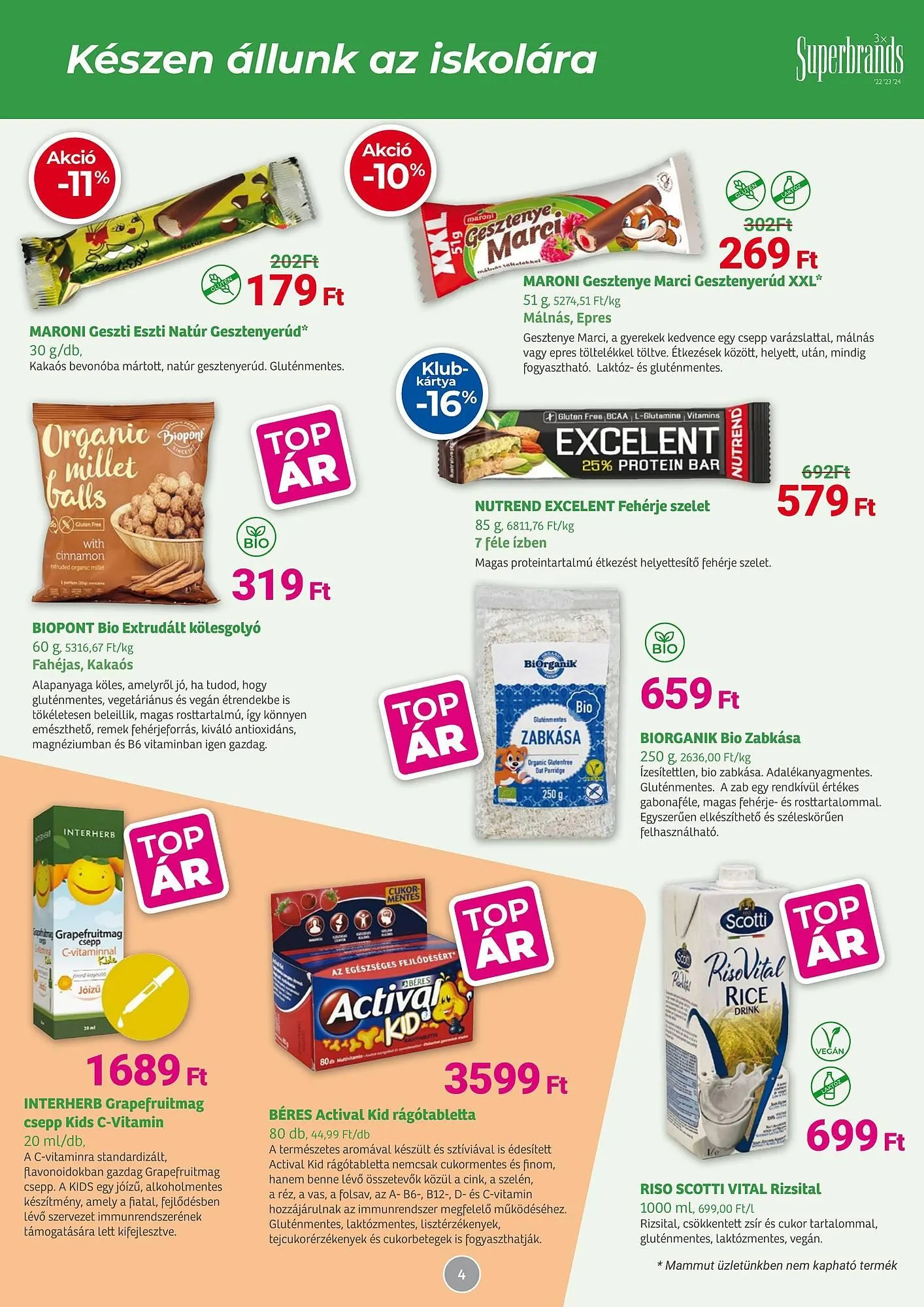 Katalógus Herbaház akciós újság augusztus 5.-tól szeptember 1.-ig 2024. - Oldal 4