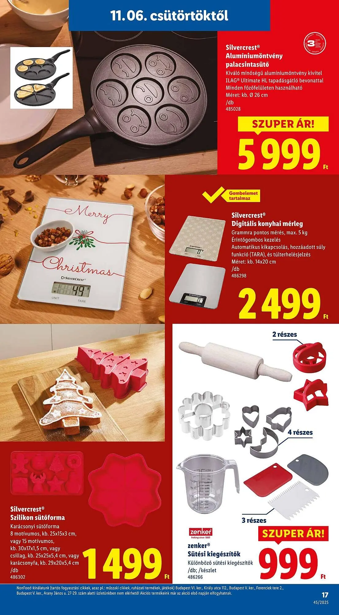 Katalógus Lidl akciós újság november 6.-tól december 28.-ig 2025. - Oldal 17