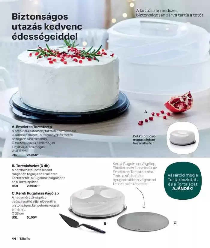 Katalógus Tupperware Autumn - Winter 2024/2025 Catalogue október 3.-tól március 23.-ig 2025. - Oldal 44
