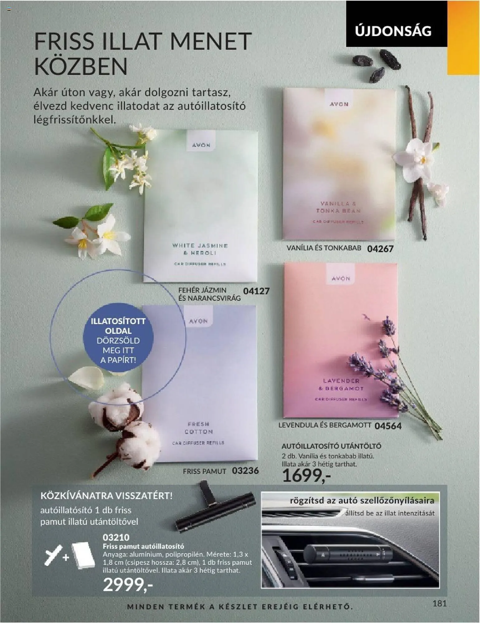 Katalógus AVON akciós újság augusztus 1.-tól augusztus 31.-ig 2023. - Oldal 187