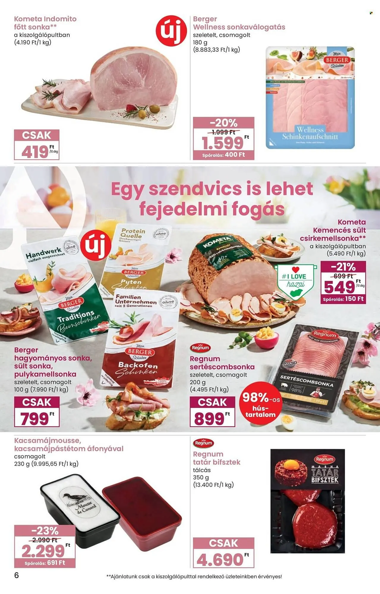 Katalógus Spar akciós újság március 9.-tól április 8.-ig 2026. - Oldal 6
