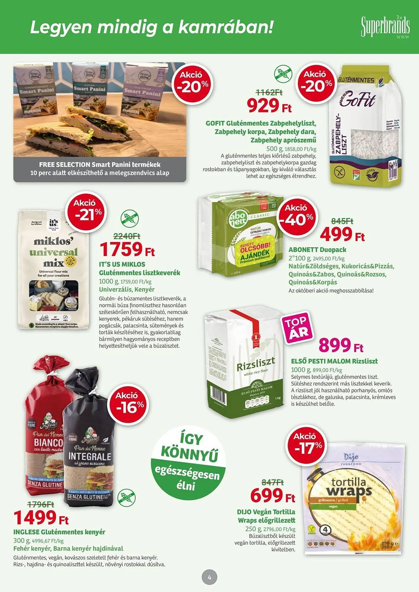 Katalógus Herbaház akciós újság november 3.-tól november 30.-ig 2025. - Oldal 4