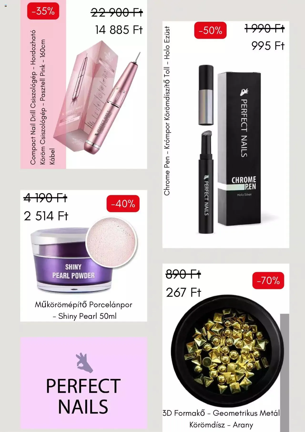 Katalógus Perfect Nails Black Friday november 23.-tól november 26.-ig 2023. - Oldal 7