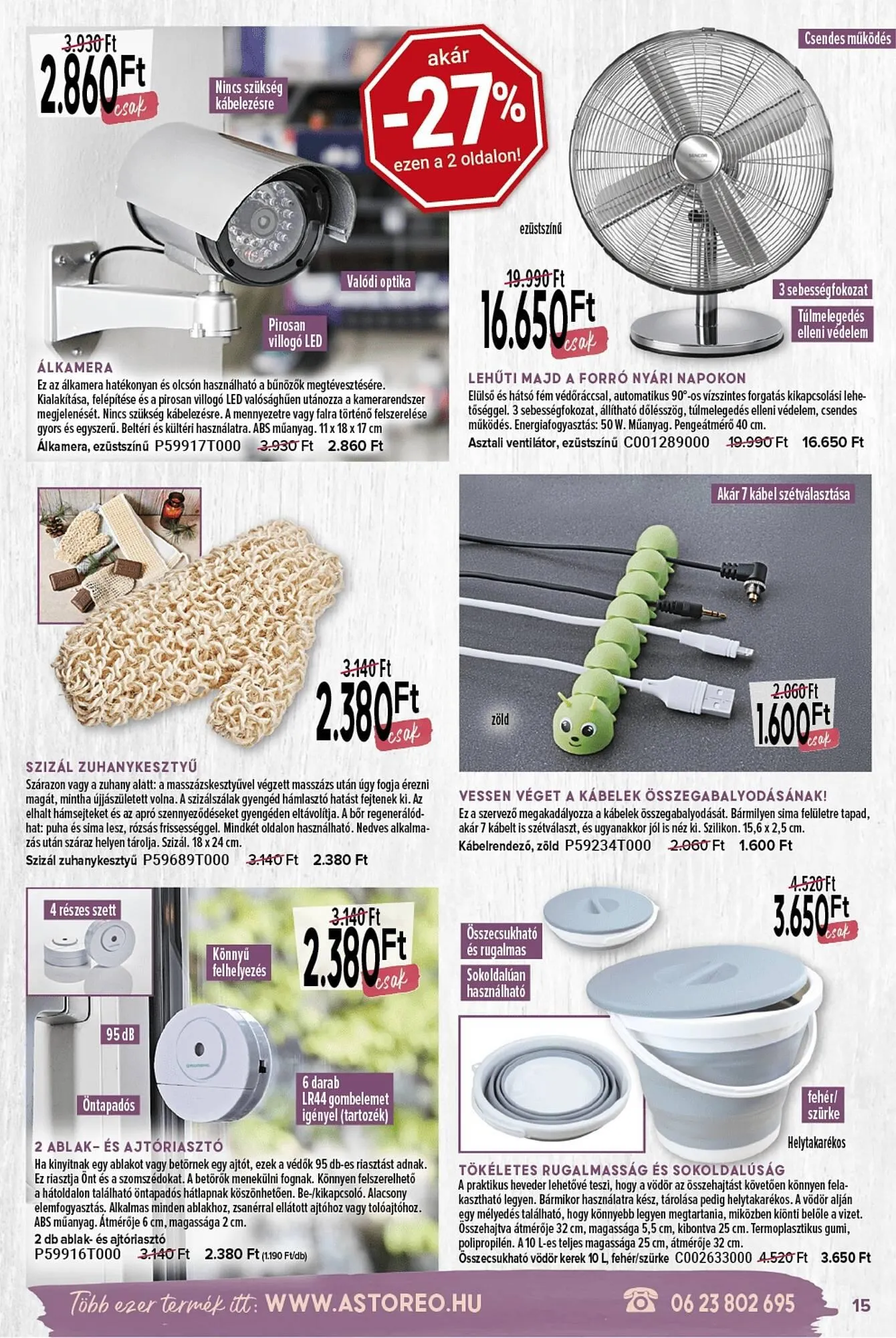 Katalógus Astoreo akciós újság január 10.-tól április 30.-ig 2025. - Oldal 15