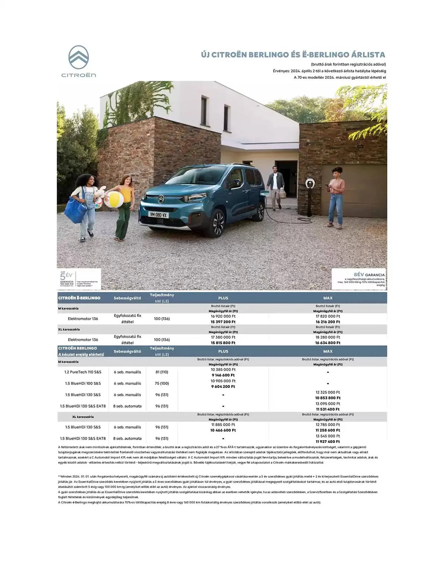 Katalógus Citroën akciós újság január 8.-tól június 30.-ig 2025. - Oldal 2