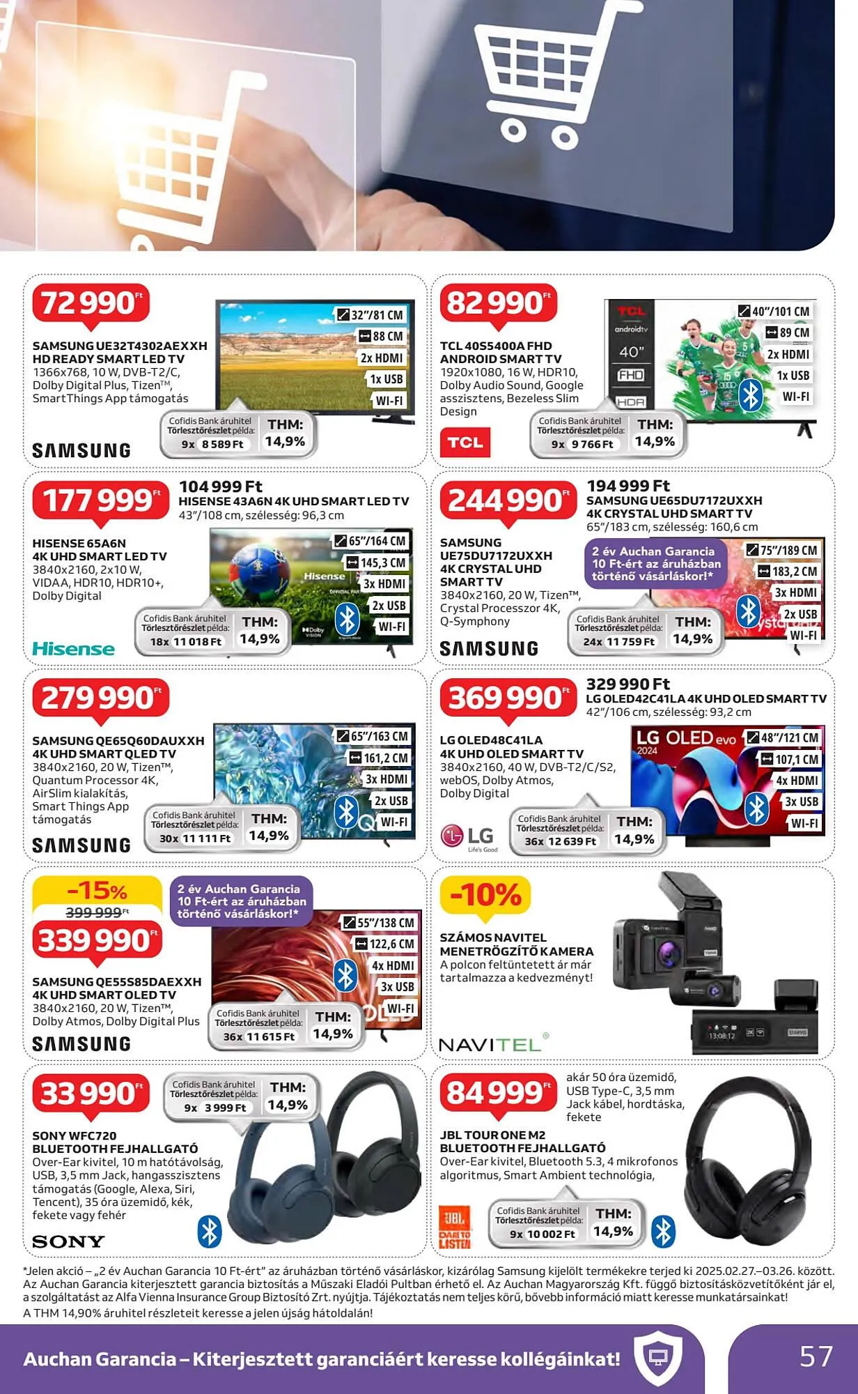 Katalógus Auchan akciós újság március 13.-tól március 19.-ig 2025. - Oldal 57
