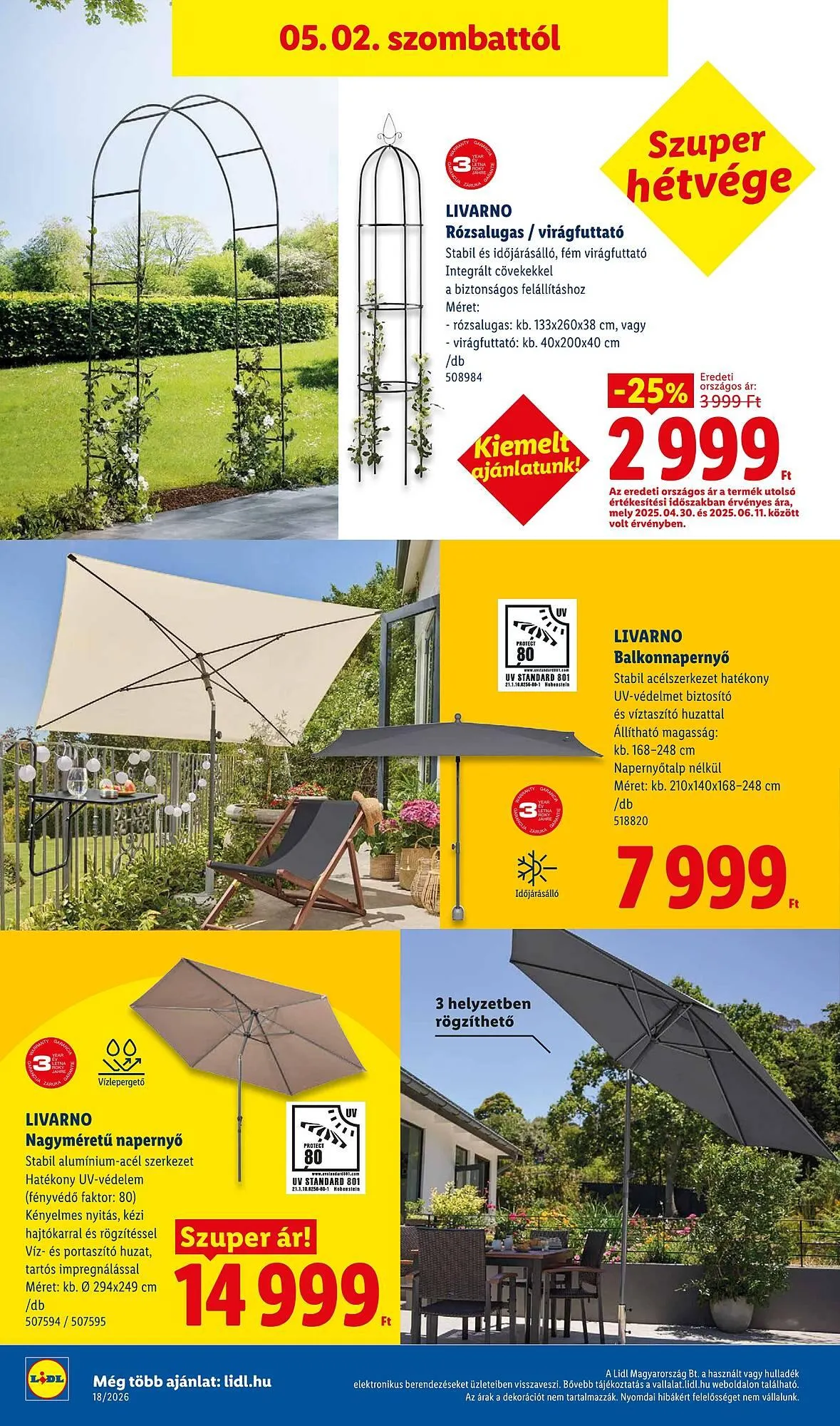 Katalógus Lidl akciós újság április 30.-tól május 6.-ig 2026. - Oldal 14