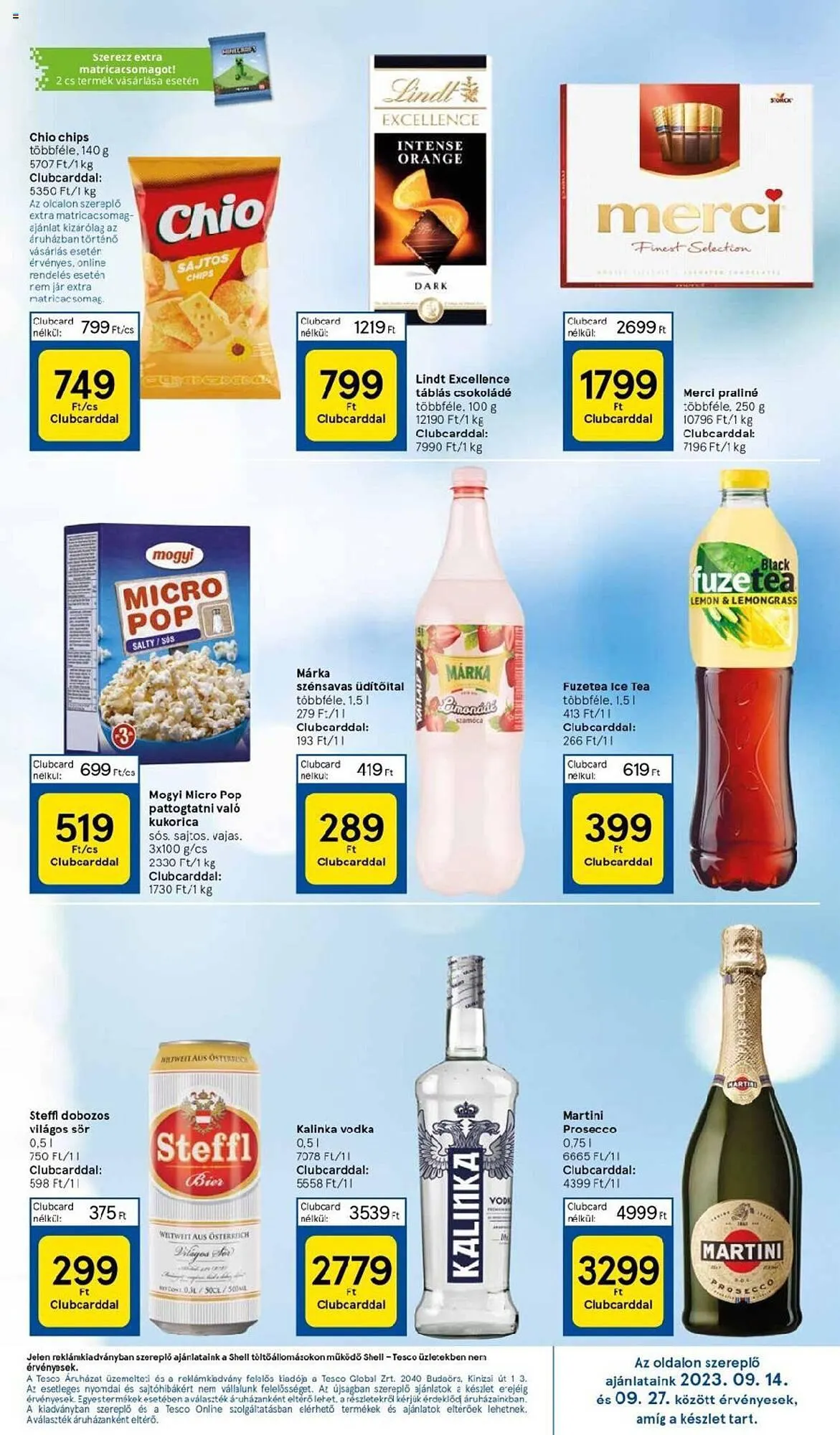 Katalógus Tesco Szupermarket akciós újság szeptember 21.-tól szeptember 27.-ig 2023. - Oldal 7