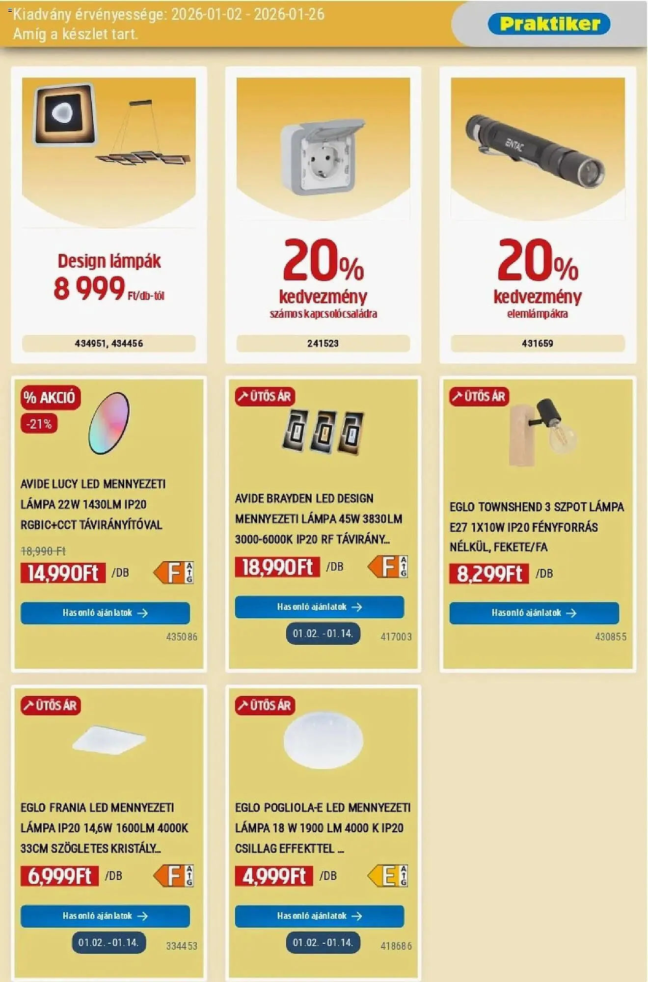 Katalógus Praktiker akciós újság január 2.-tól január 26.-ig 2026. - Oldal 7