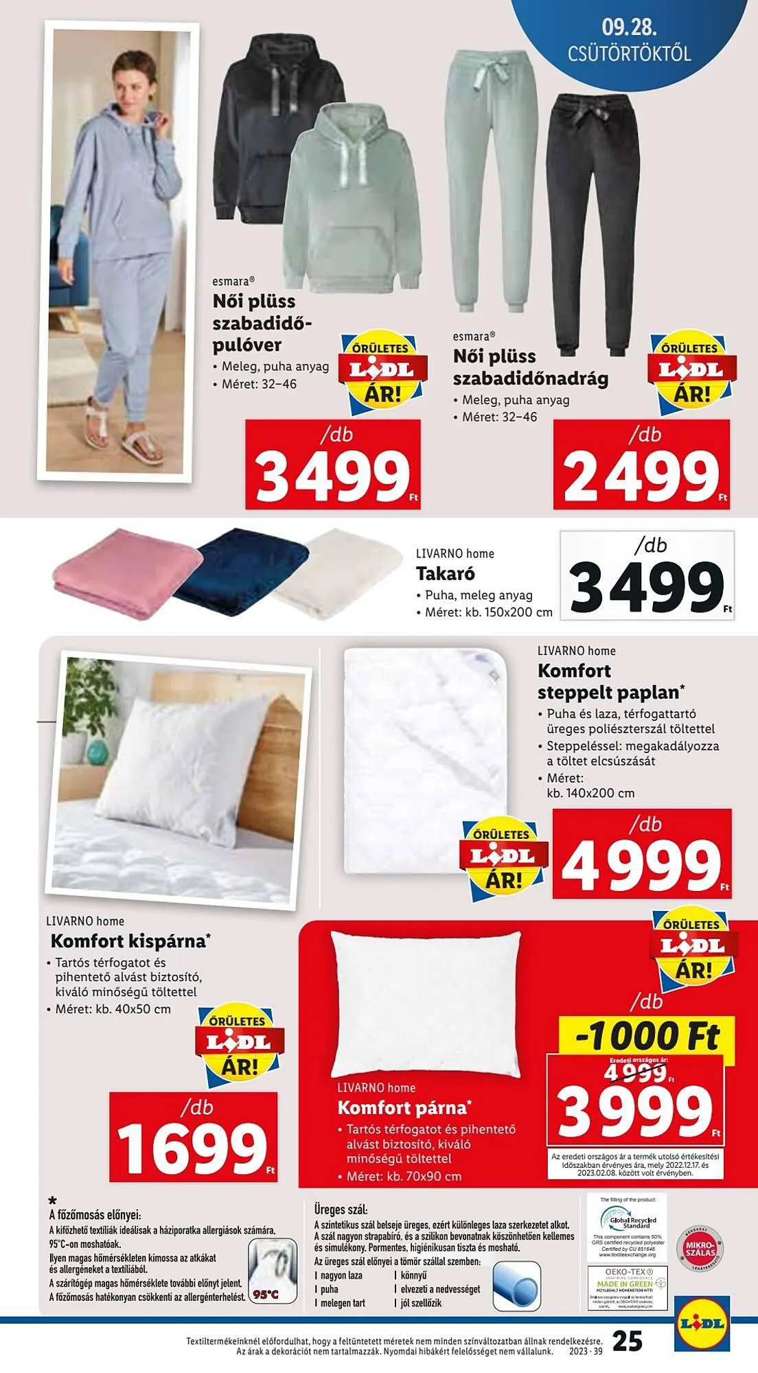 Katalógus Lidl akciós újság szeptember 28.-tól október 4.-ig 2023. - Oldal 25