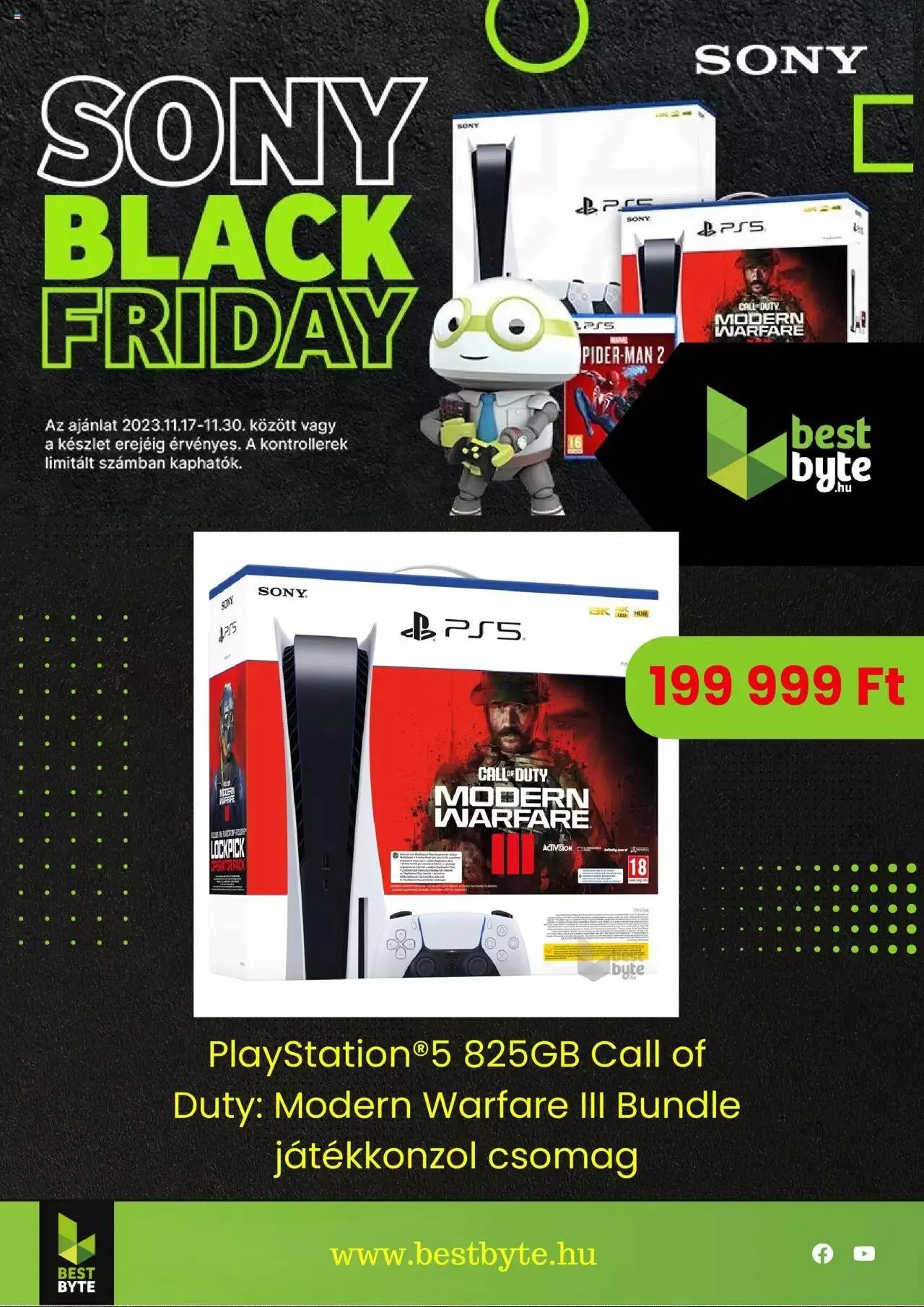 Katalógus Best Byte - Sony Black Friday november 17.-tól november 30.-ig 2023. - Oldal 3