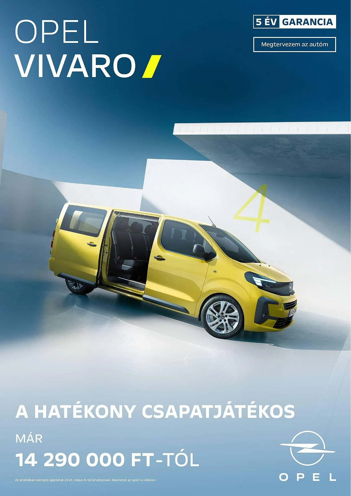 Katalógus Opel Vivaro akciós újság július 5.-tól december 31.-ig 2024. - Oldal 1