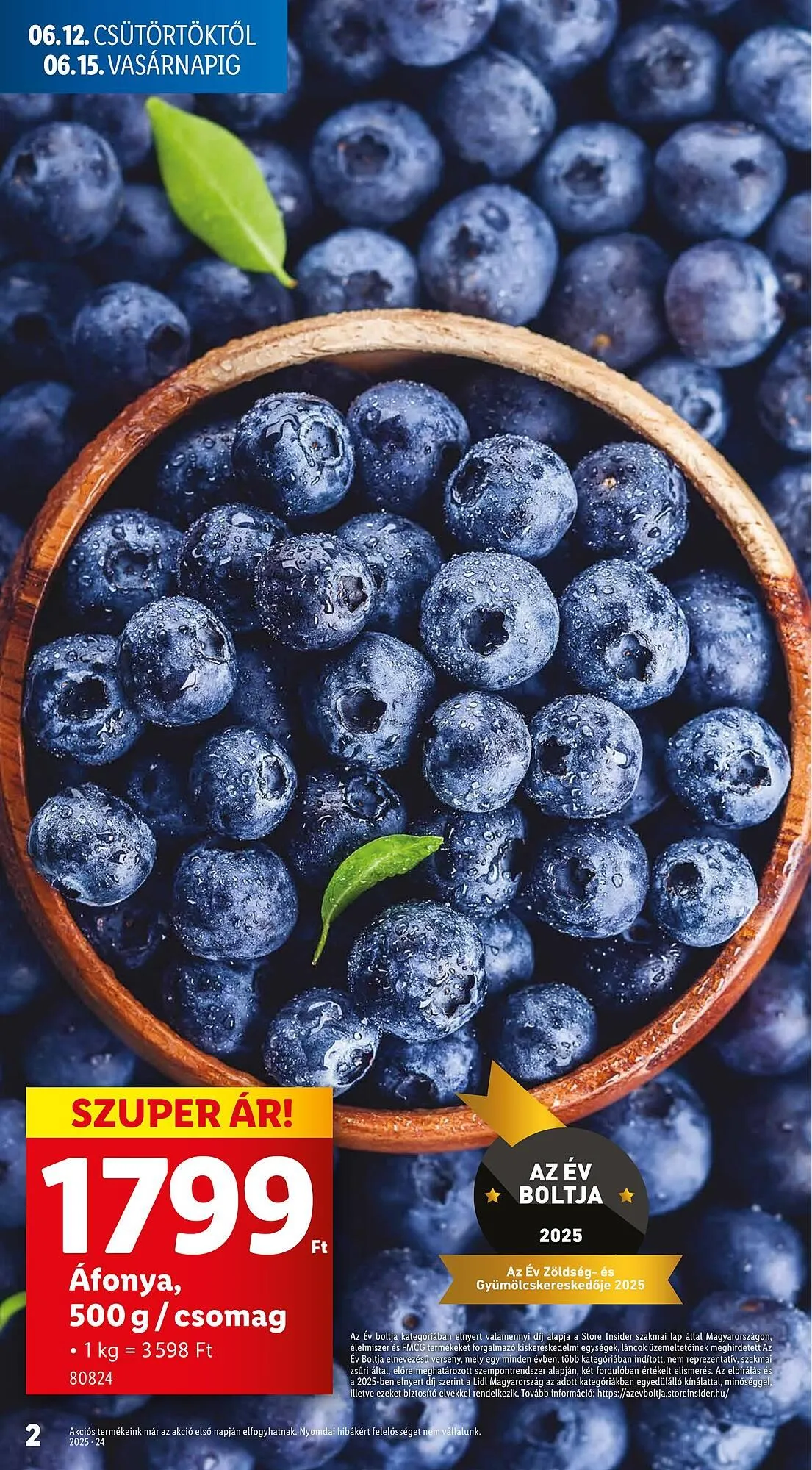 Katalógus Lidl akciós újság június 12.-tól június 18.-ig 2025. - Oldal 2