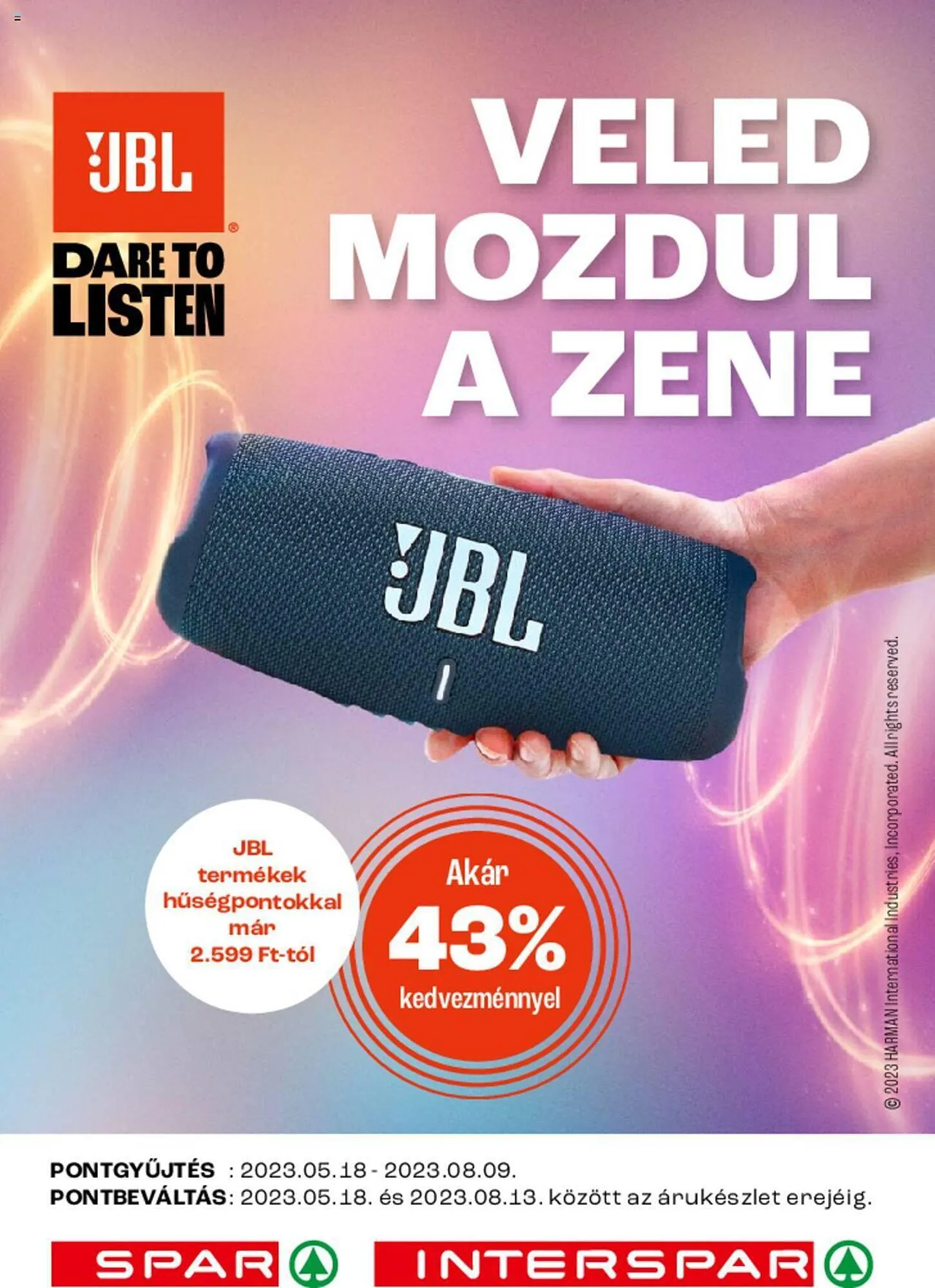 Katalógus Spar akciós újság május 18.-tól augusztus 13.-ig 2023. - Oldal 1