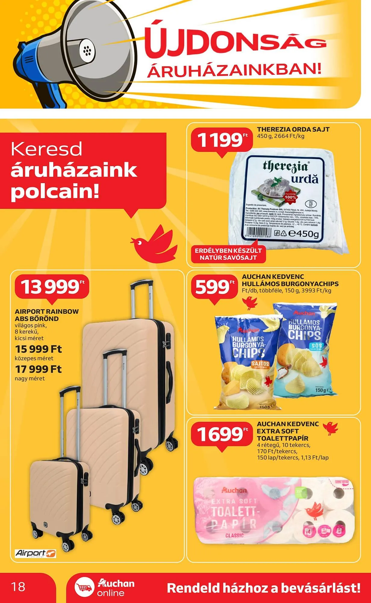 Katalógus Auchan akciós újság április 24.-tól április 30.-ig 2025. - Oldal 18