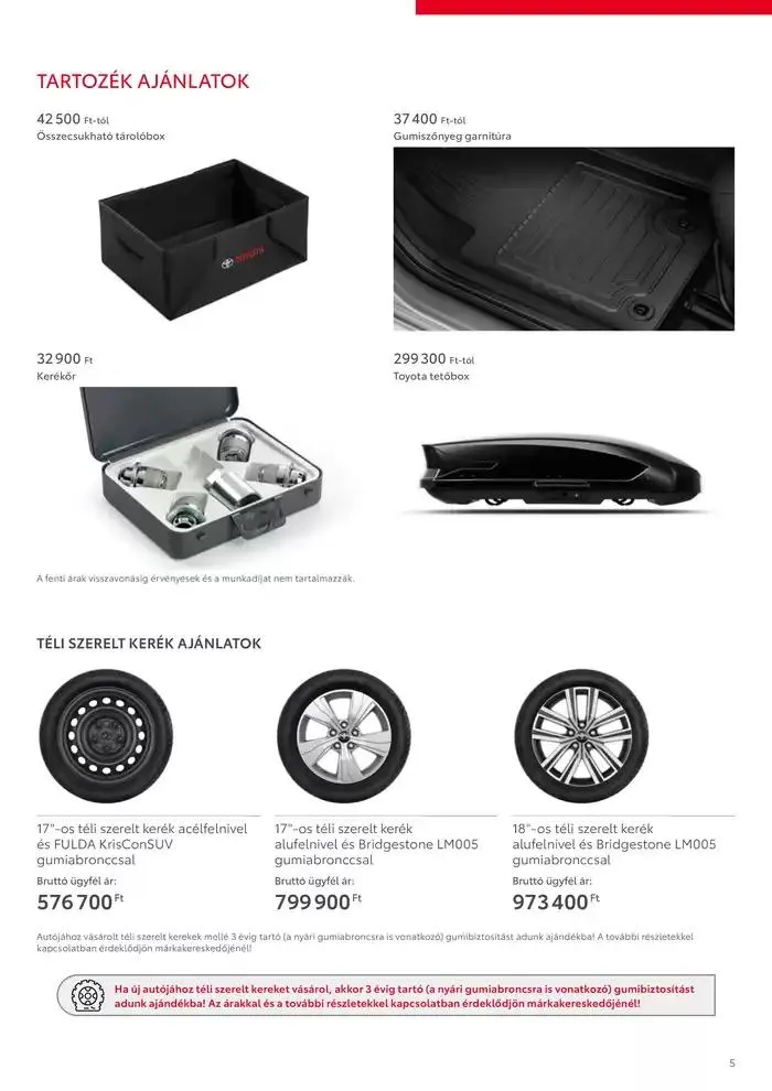 Katalógus Toyota Corolla Cross MC23 január 8.-tól január 8.-ig 2026. - Oldal 5