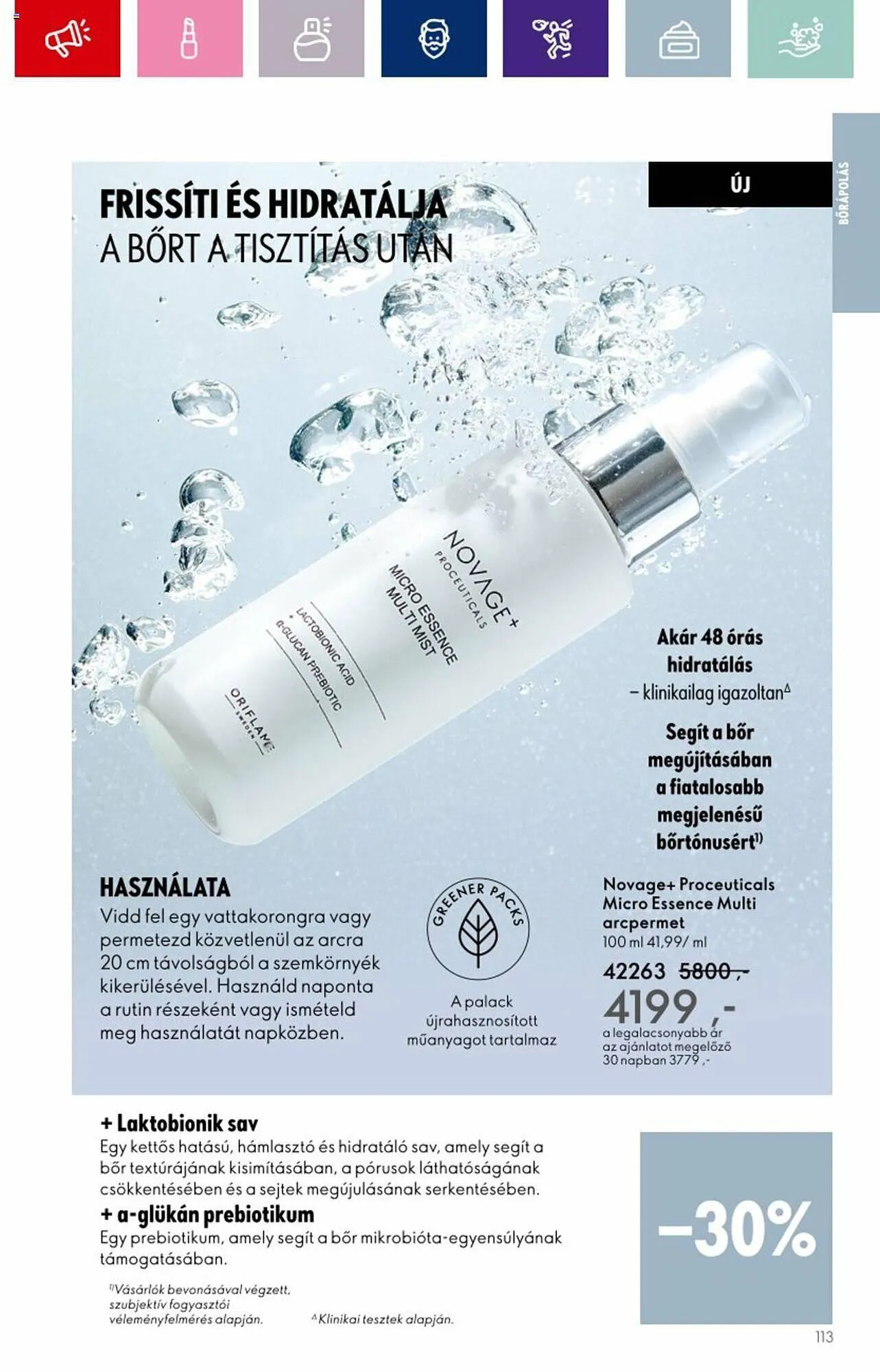 Katalógus Oriflame akciós újság augusztus 30.-tól szeptember 19.-ig 2023. - Oldal 113