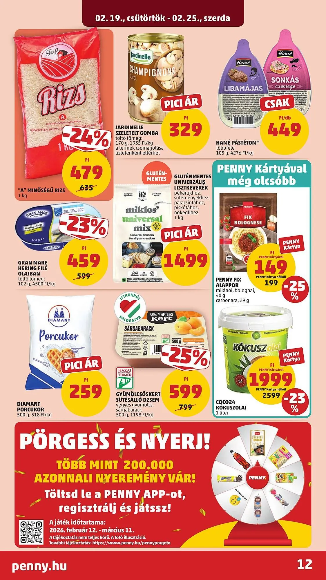 Katalógus PENNY akciós újság február 19.-tól február 25.-ig 2026. - Oldal 16