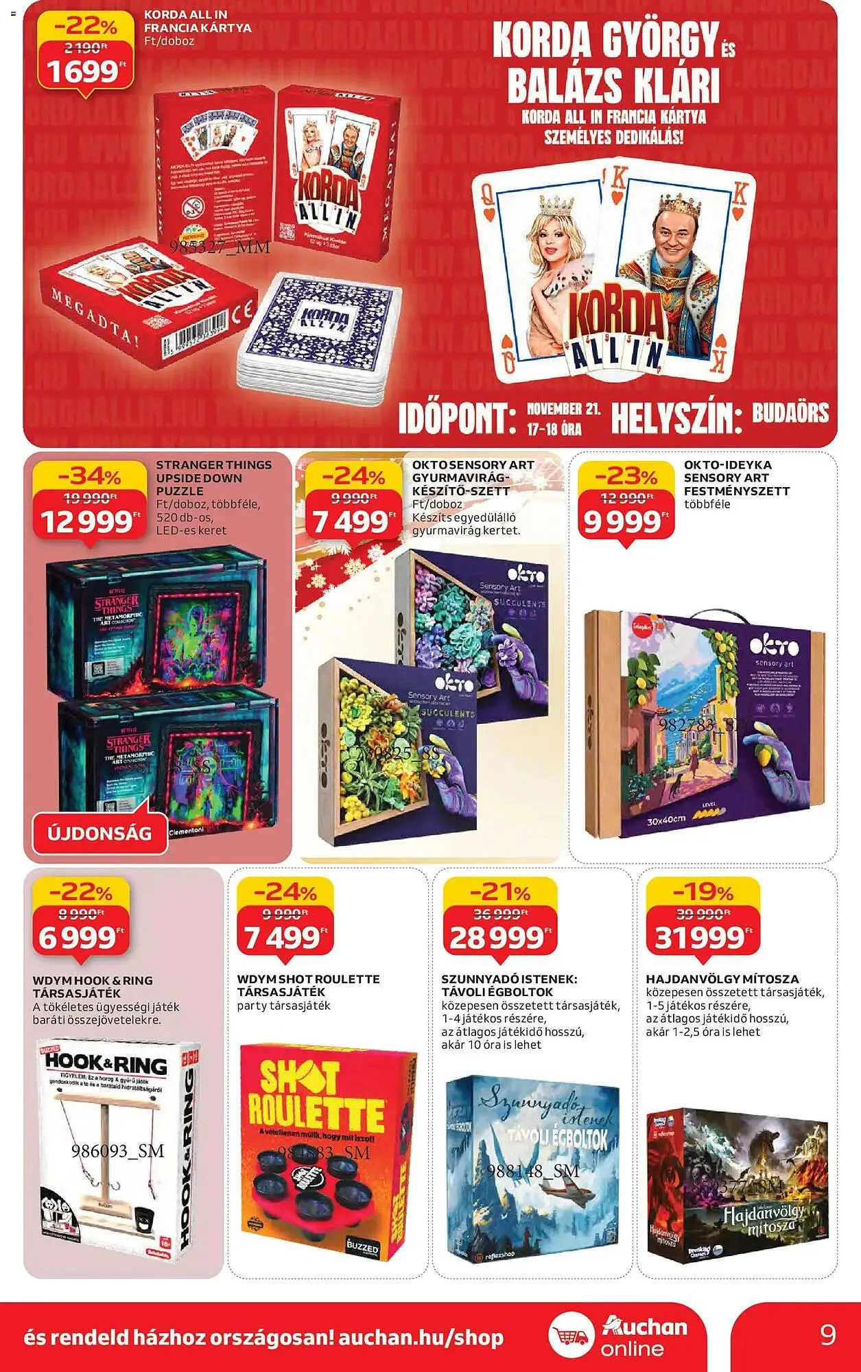 Katalógus Auchan akciós újság november 13.-tól december 24.-ig 2025. - Oldal 9