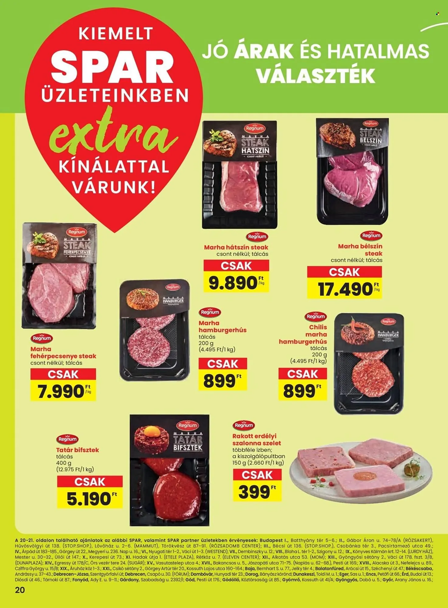 Katalógus Spar akciós újság április 23.-tól április 30.-ig 2025. - Oldal 1