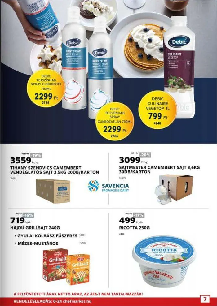Katalógus Chef Market Magazin augusztus 1.-tól augusztus 31.-ig 2024. - Oldal 7